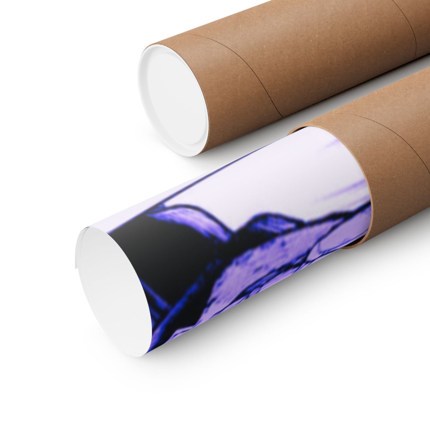 Gachiakauta Fight Scene Matte Horizontal Poster | Action Manga Wall Art