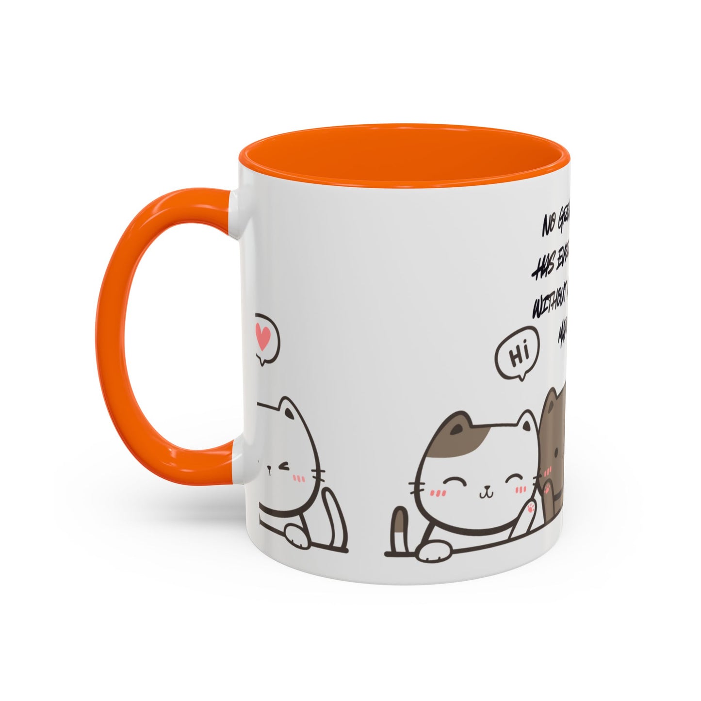 Cute Cat Quote Coffee Mug, Cat Lover Gift, Fun Kitchen Decor, Office Mug,