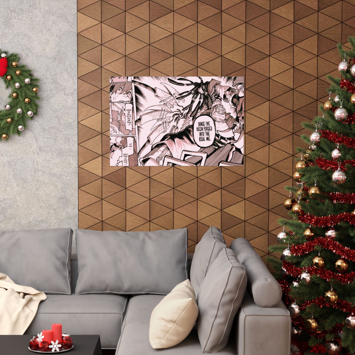 Gachiakuta Manga Action Scene Matte Horizontal Poster Anime Comic Panel Wall Art