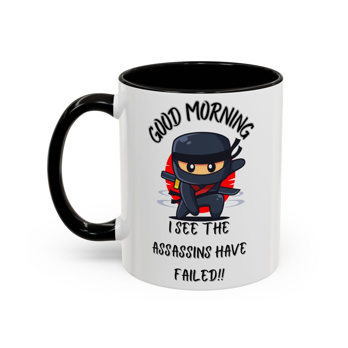 Colourful Assassins have failed Coffee Mug, 11oz15oz, Funny
