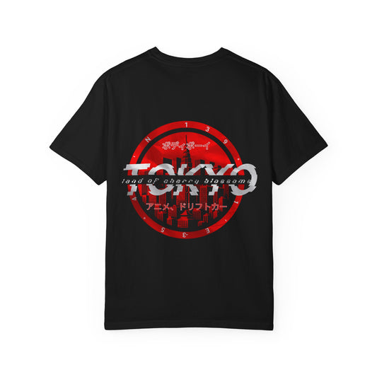 Bodi boi Garment-Dyed T-Shirt, Trendy Streetwear Tee, Travel Souvenir Shirt, Casual Wear, Gift for Tokyo Lovers