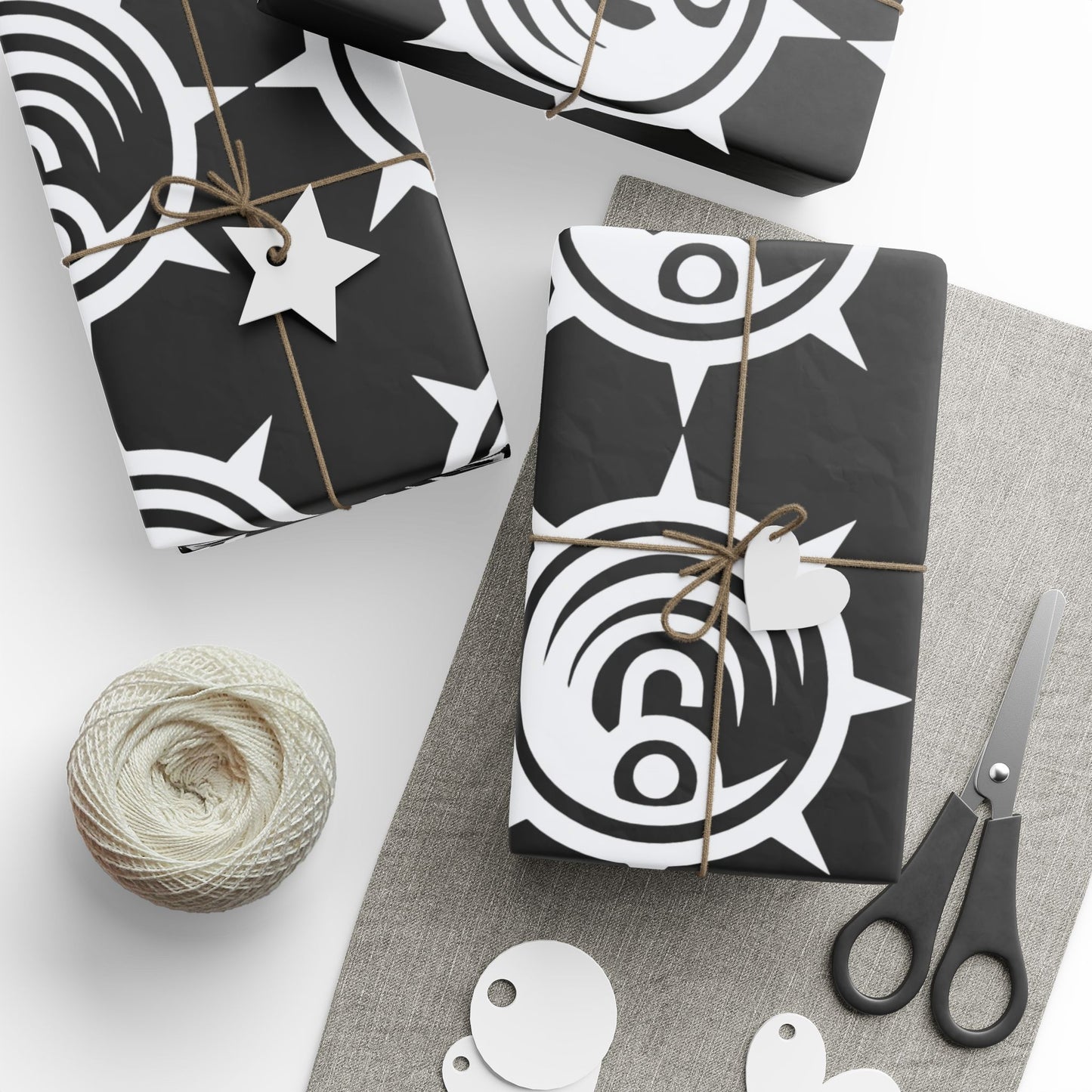 Gachiakuta Wrapping Papers | Black and White Gift Wrap Roll