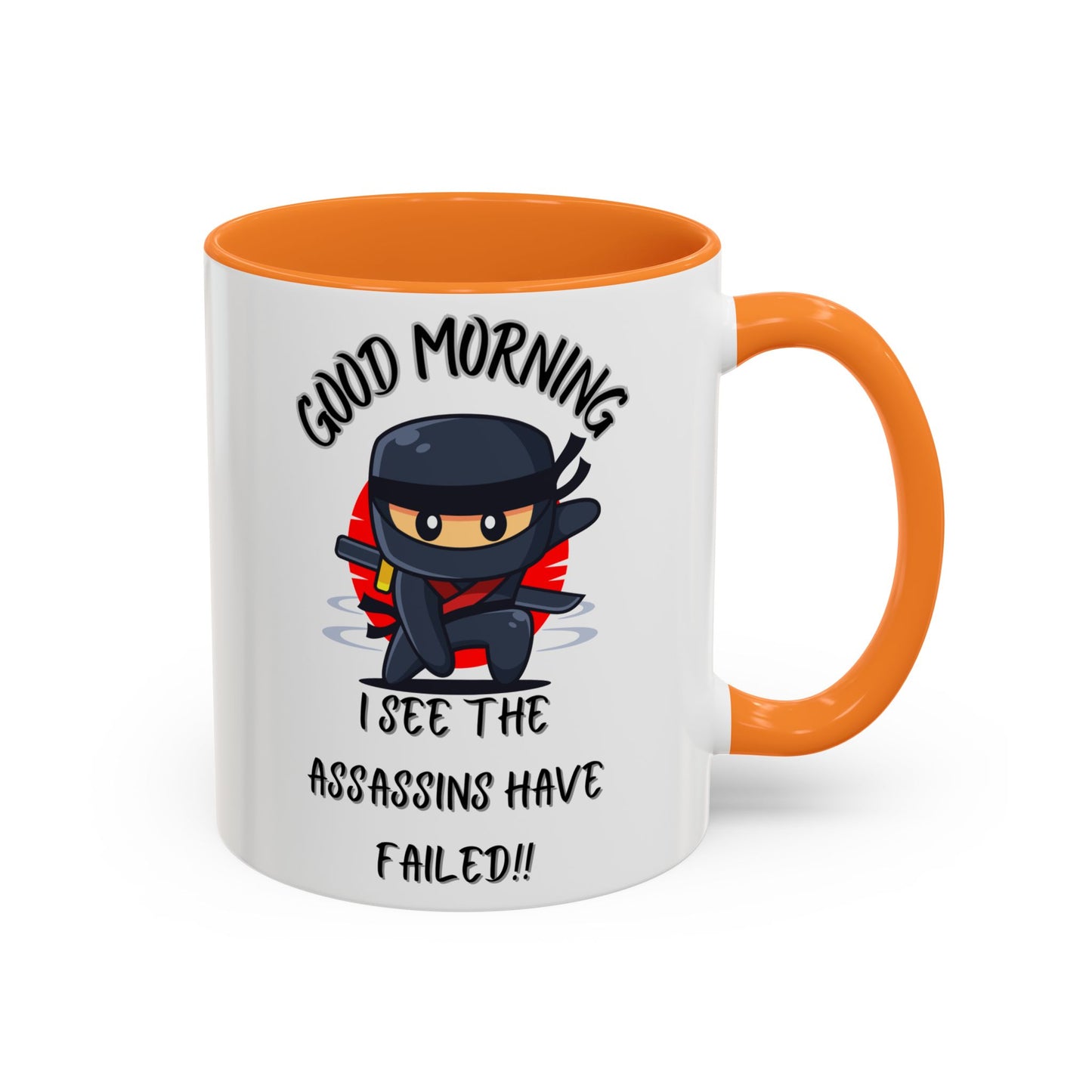 Colourful Assassins have failed Coffee Mug, 11oz15oz, Funny