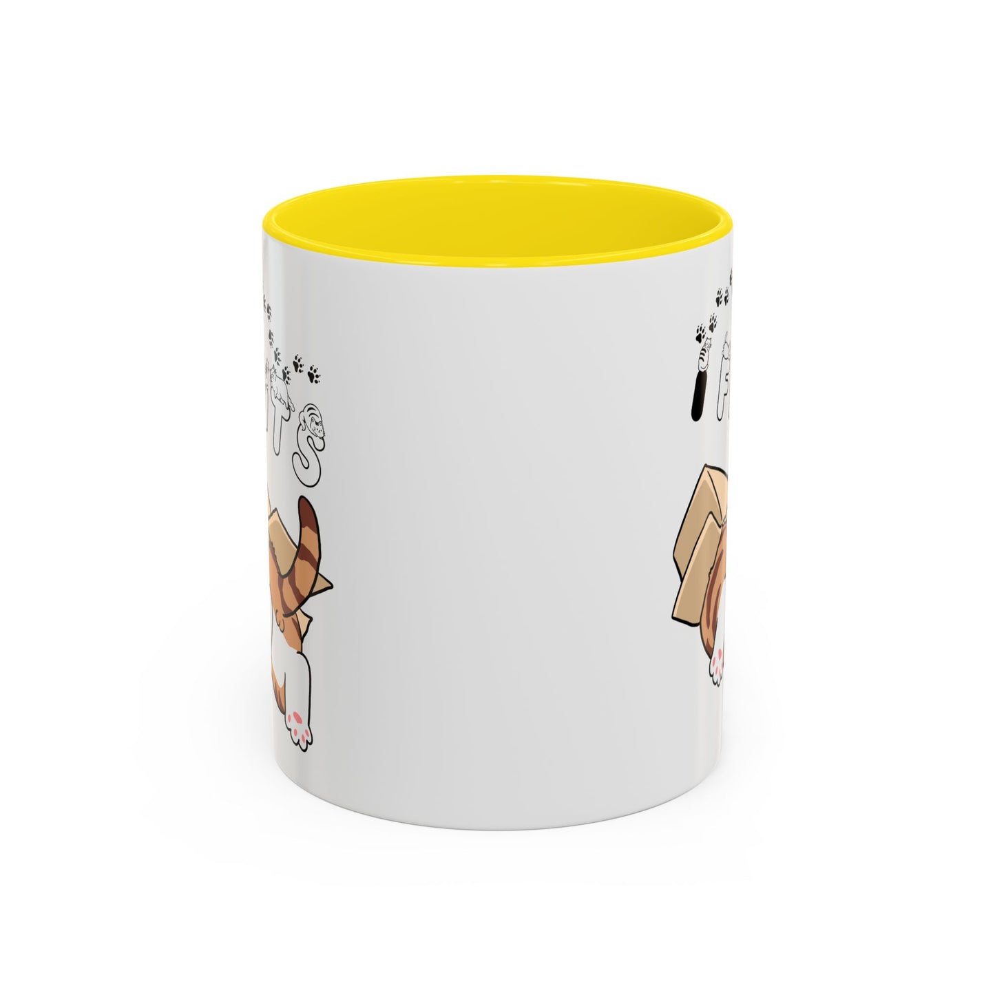 Cat Lover's Accent Coffee Mug