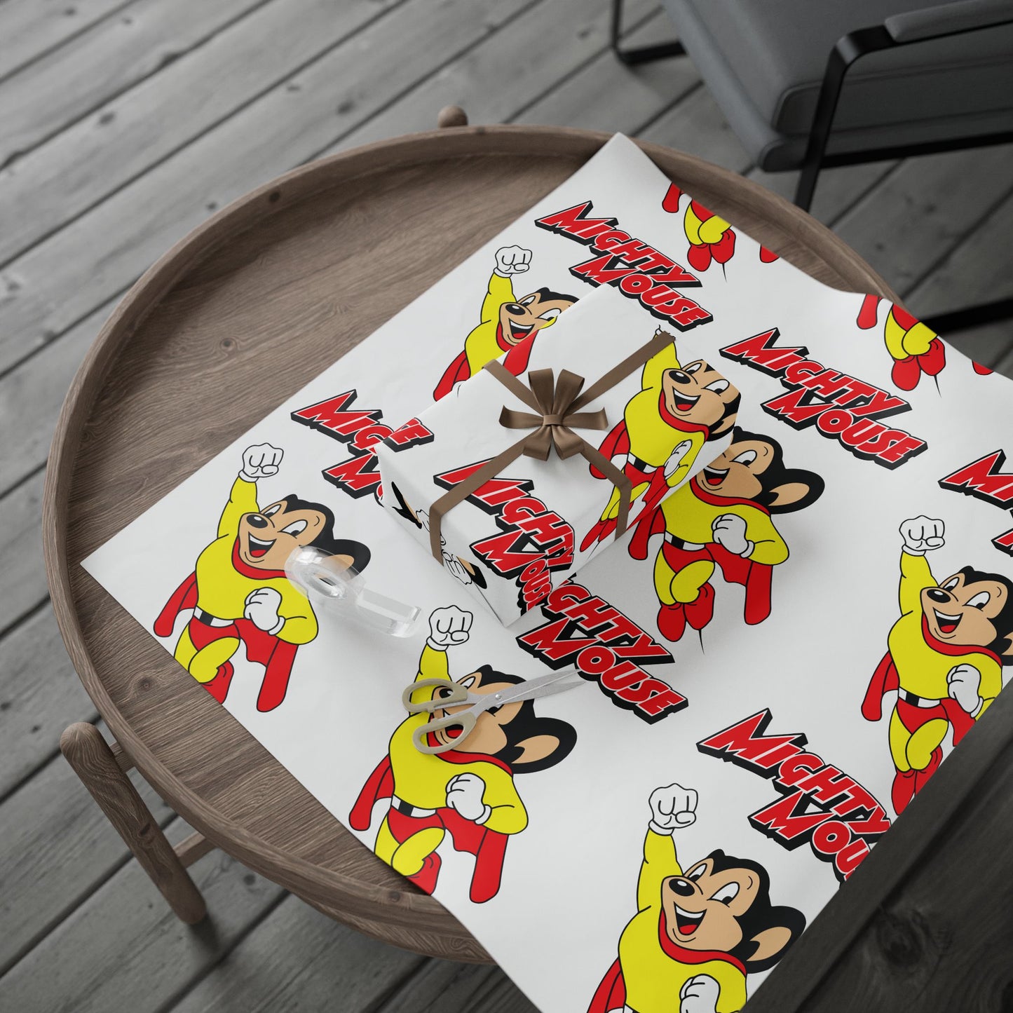 Flaming Taco Wrapping Paper Roll — Fun Fiesta Gift Wrap
