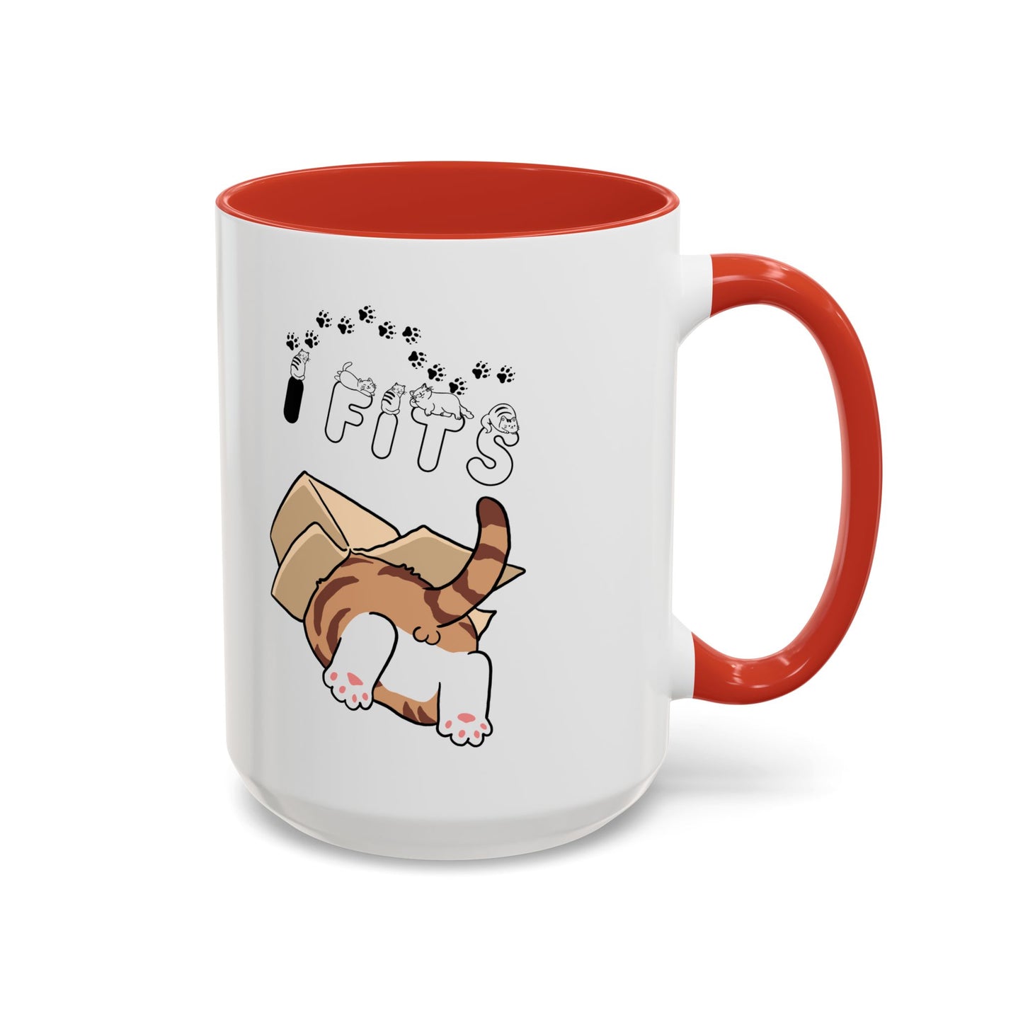 Cat Lover's Accent Coffee Mug
