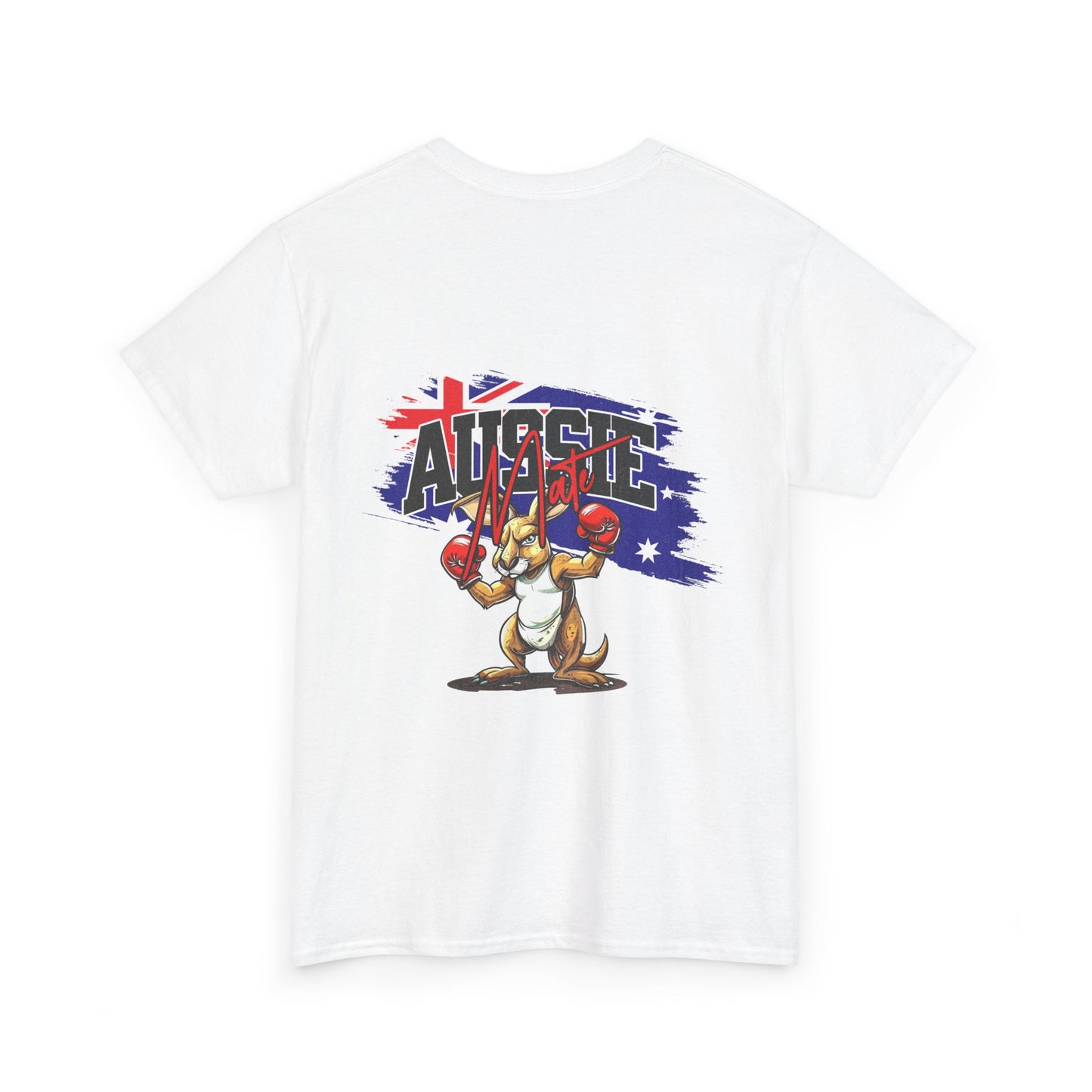 Aussie Boxing Kangaroo T-Shirt — Australia Flag Graphic Tee