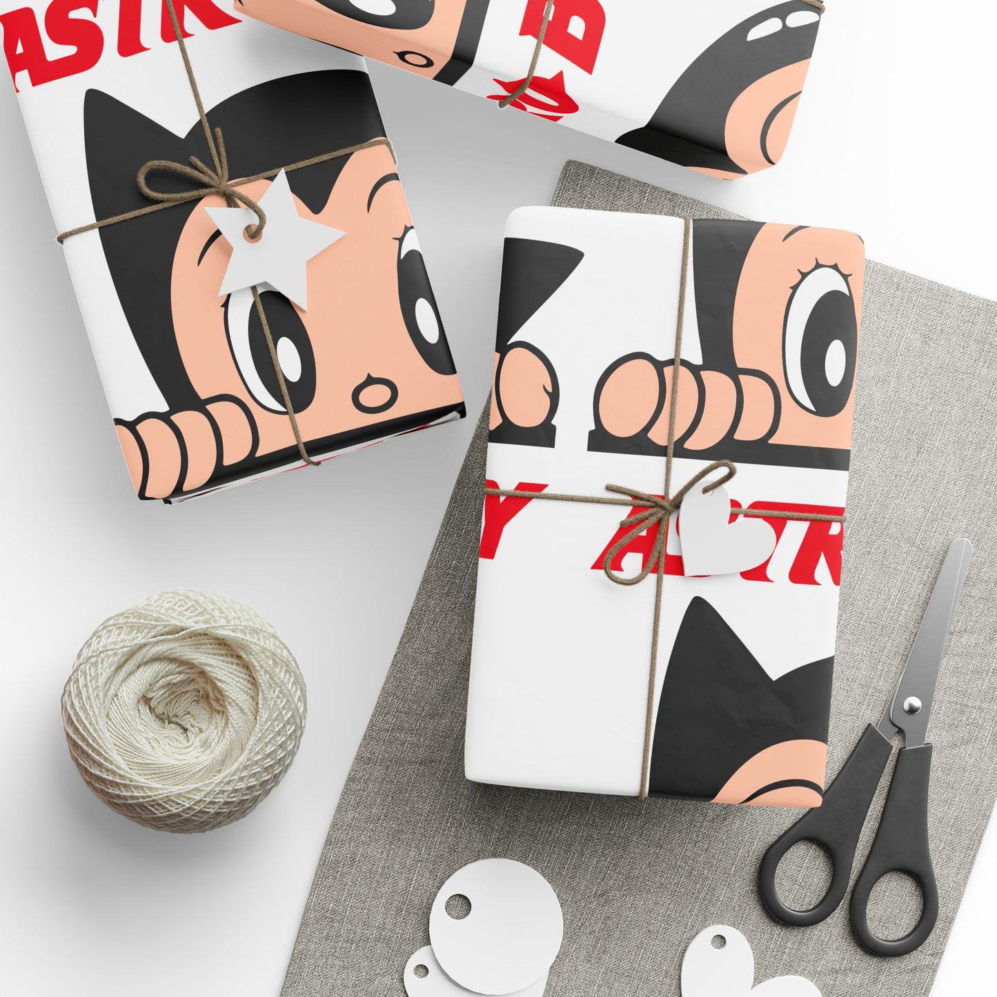 Astro Boy Wrapping Paper Roll — Retro Anime Gift Wrap for Fans & Holidays
