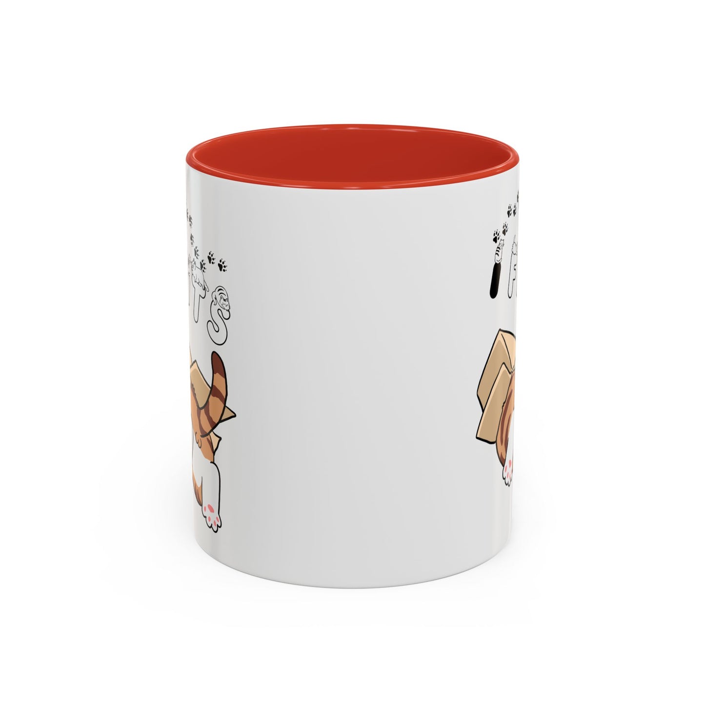 Cat Lover's Accent Coffee Mug