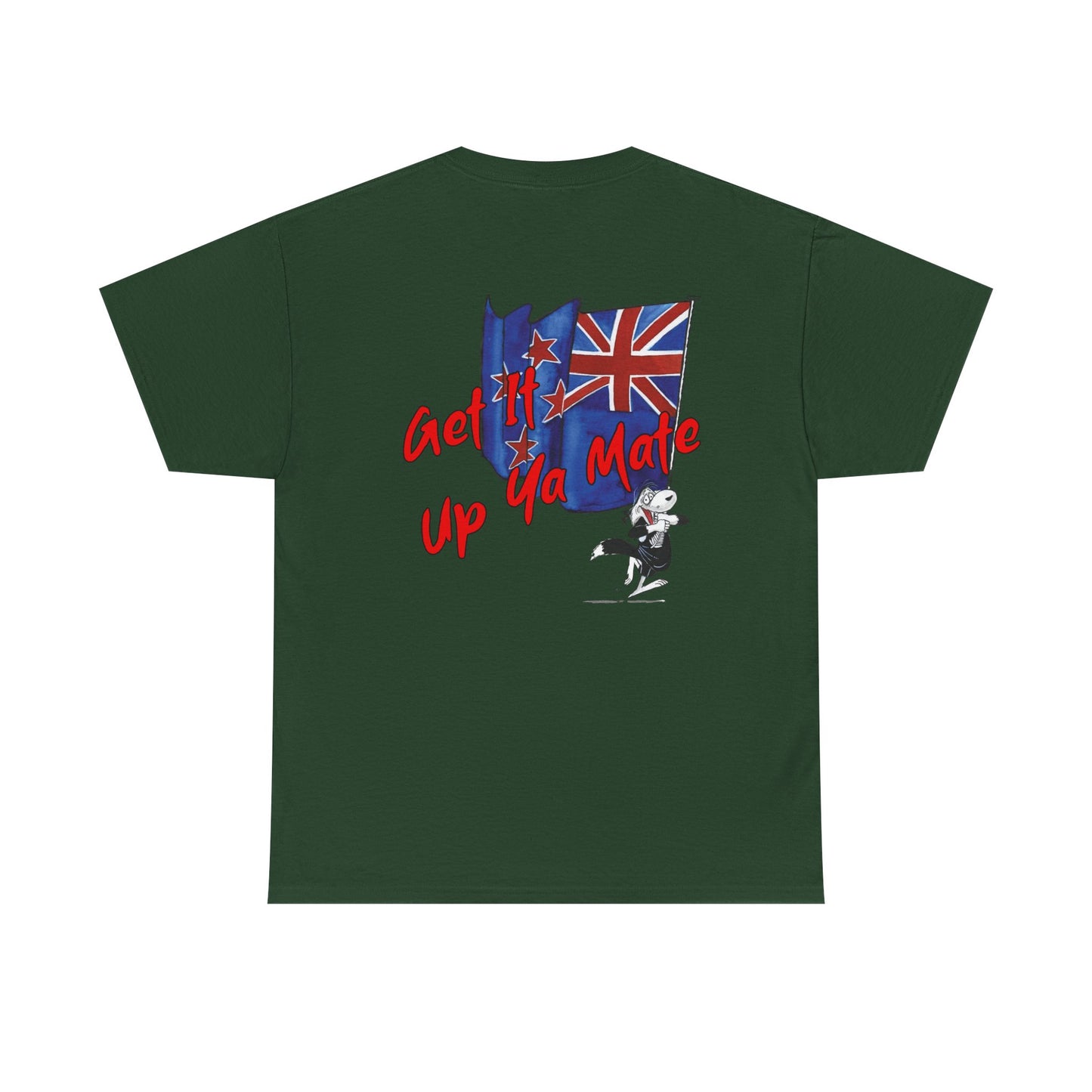 Get It Up Ya Mate T‑Shirt – Retro Aussie Flag Graphic Tee