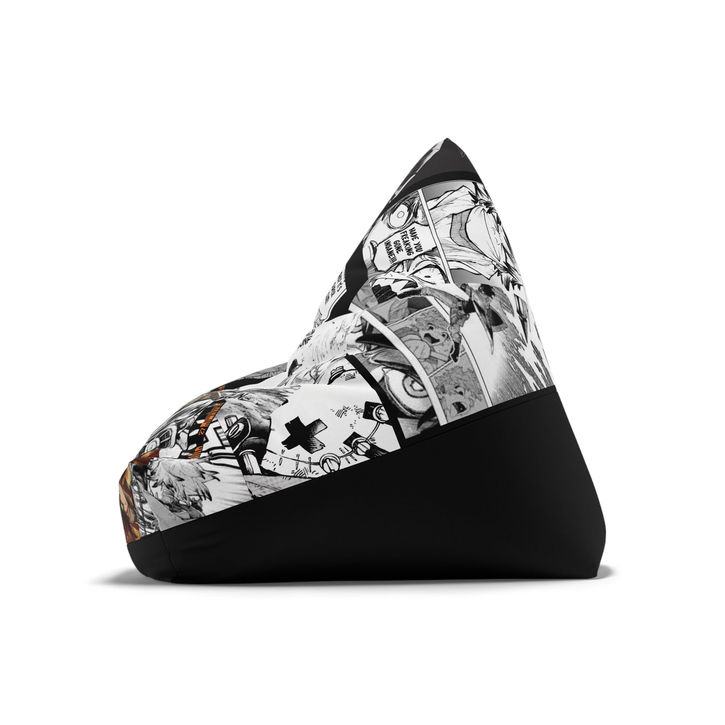 Gachiakuta Manga Collage Bean Bag Chair Cover  Black Bottom