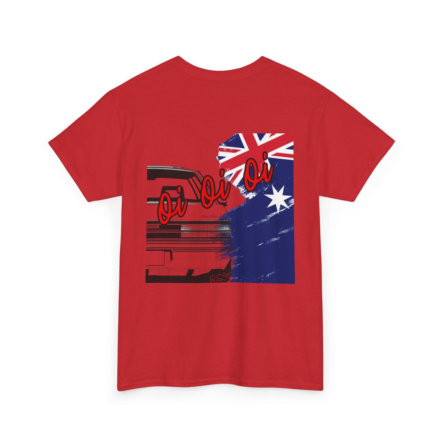 Aussie Aussie Aussie Tee — Australian Flag Retro Graphic T‑Shirt