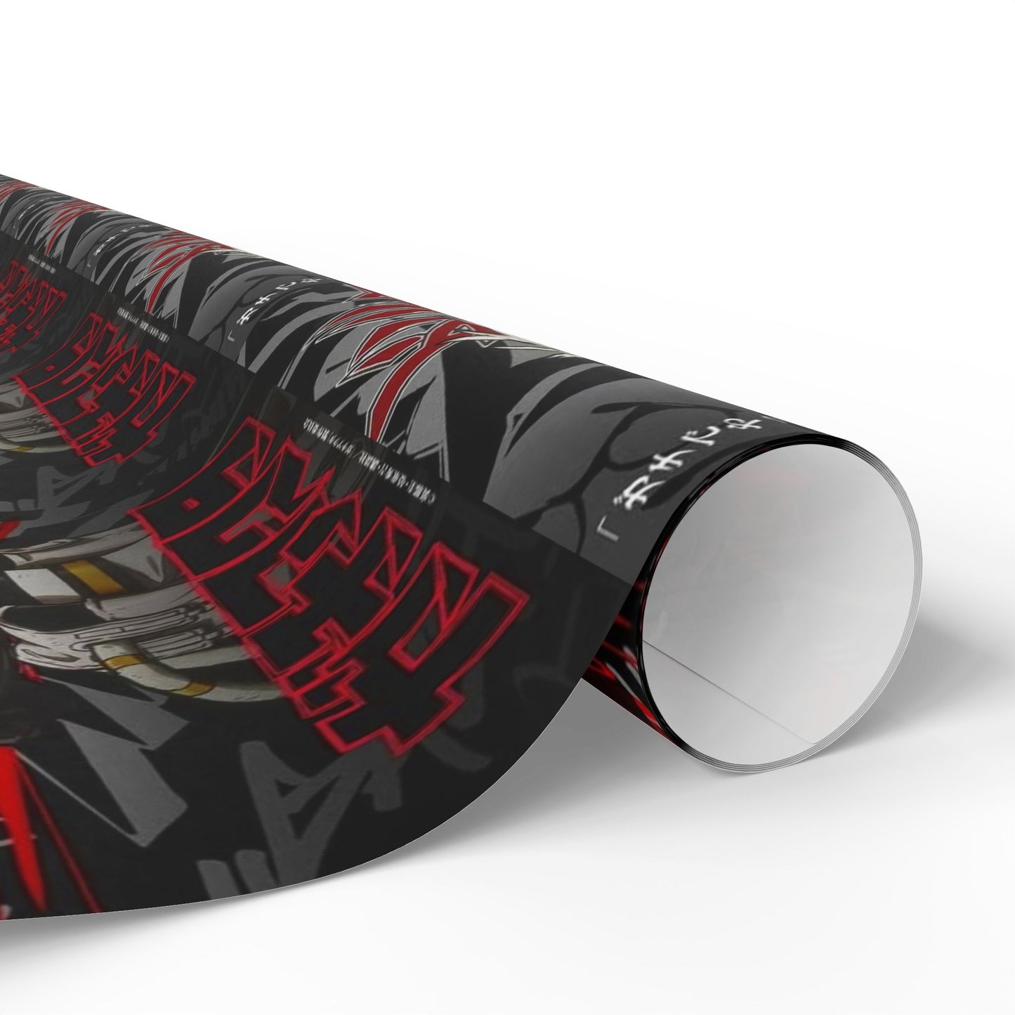 Gachiakuta Wrapping Paper | Gothic Red Black Graphic