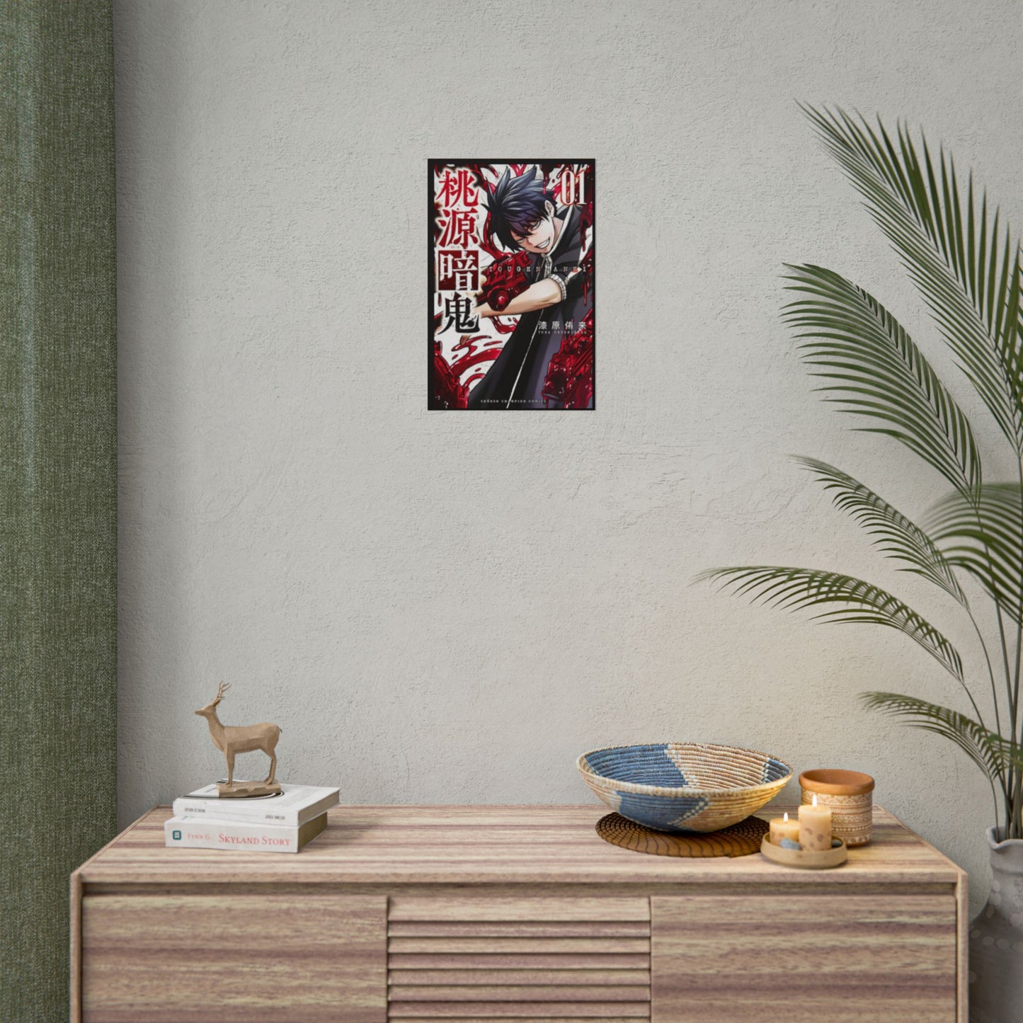 Tougen anki anime poster Rolled Poster  Manga art wall decor