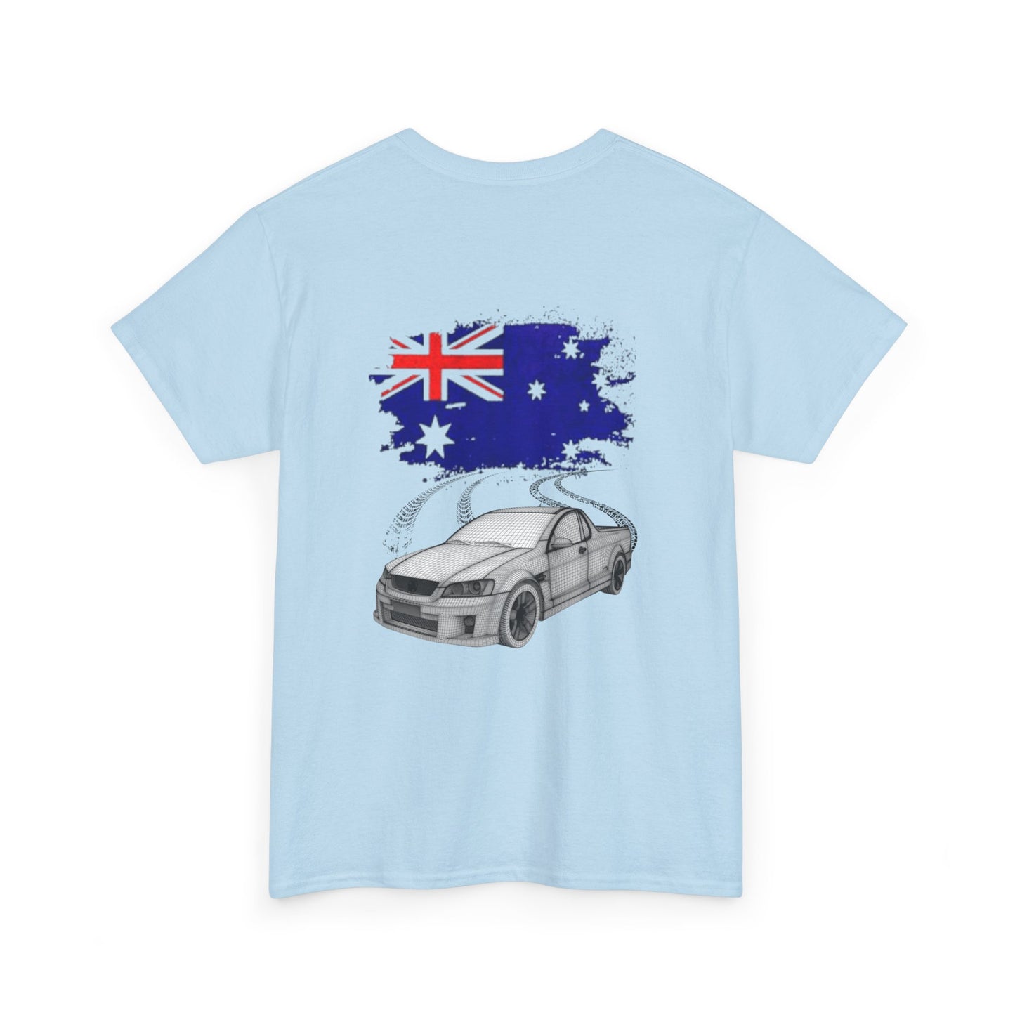 Aussie Car Lover Unisex Heavy Cotton Tee, Car Enthusiast T-Shirt, Aussie Pride Shirt, Automotive Gift, Casual Wear Tee