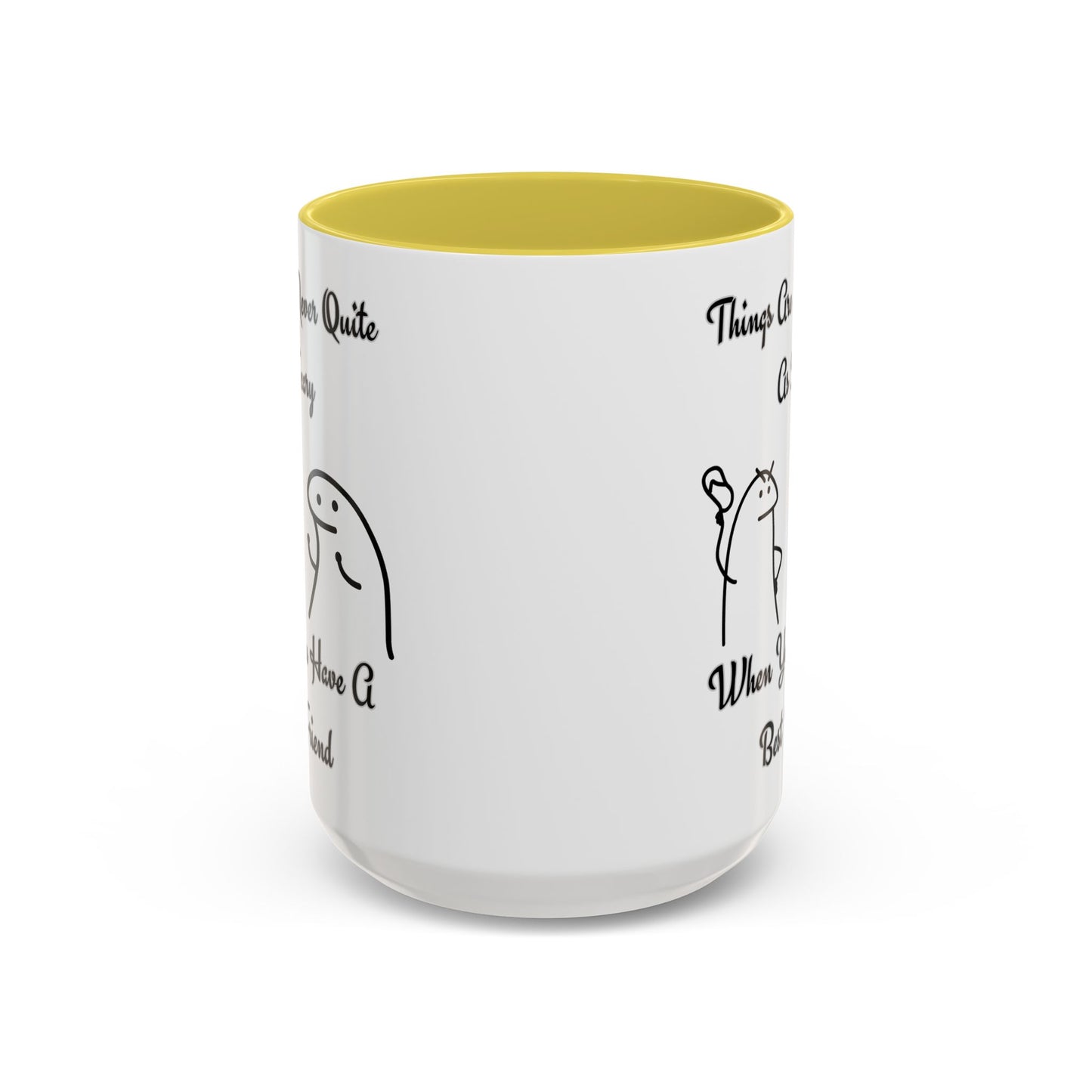 Best Friend Coffee Mug, Colorful Friendship Mug, Cute Gift for Friends