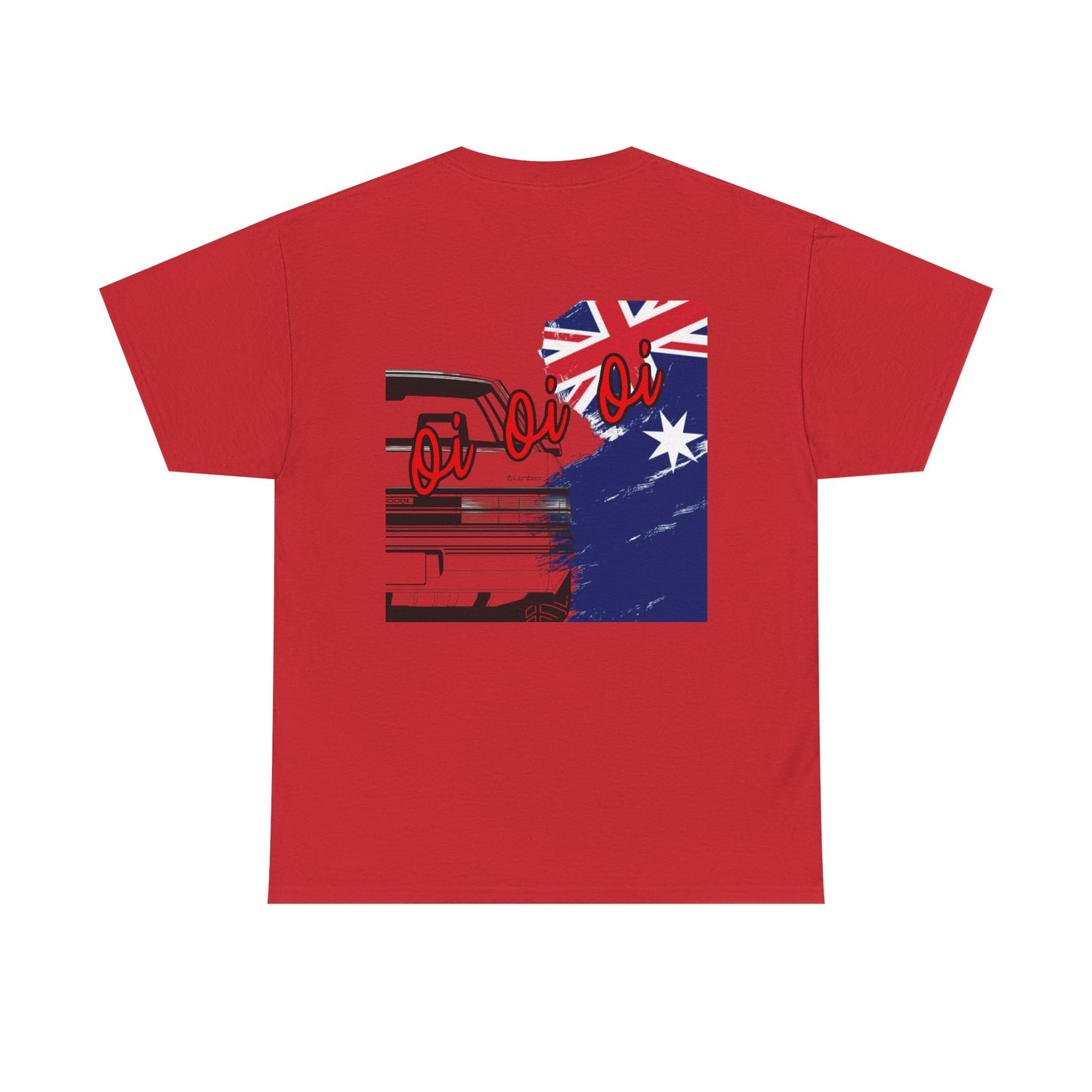 Aussie Aussie Aussie Tee — Australian Flag Retro Graphic T‑Shirt