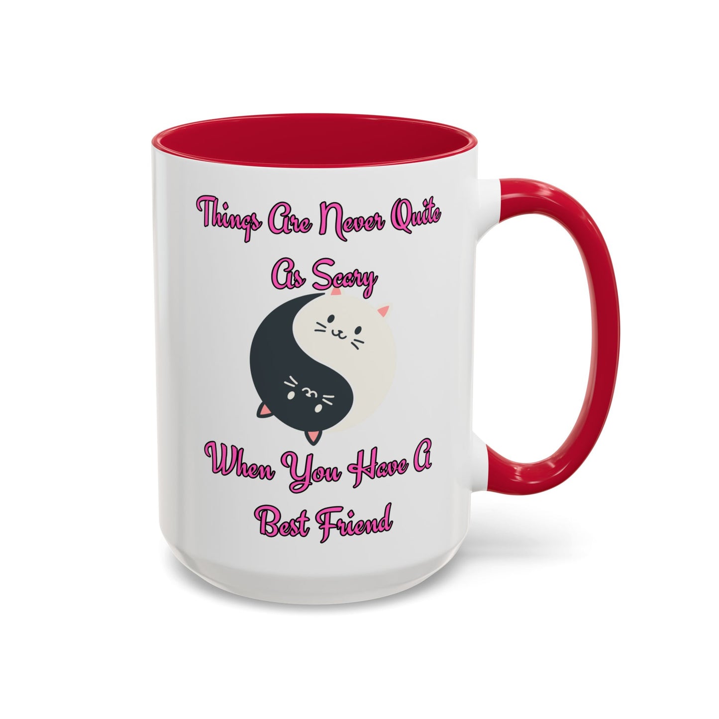 Cute Best Friend Coffee Mug | Colorful Ceramic Mug for Friendship | Gift for Besties, Birthdays, Friendship Day, Cute Mug