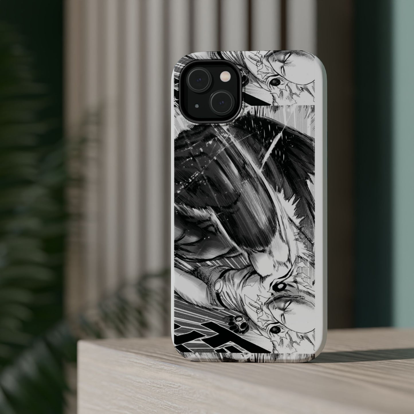one punch Manga Panel Phone Case | Magnetic Impact-Resistant Case