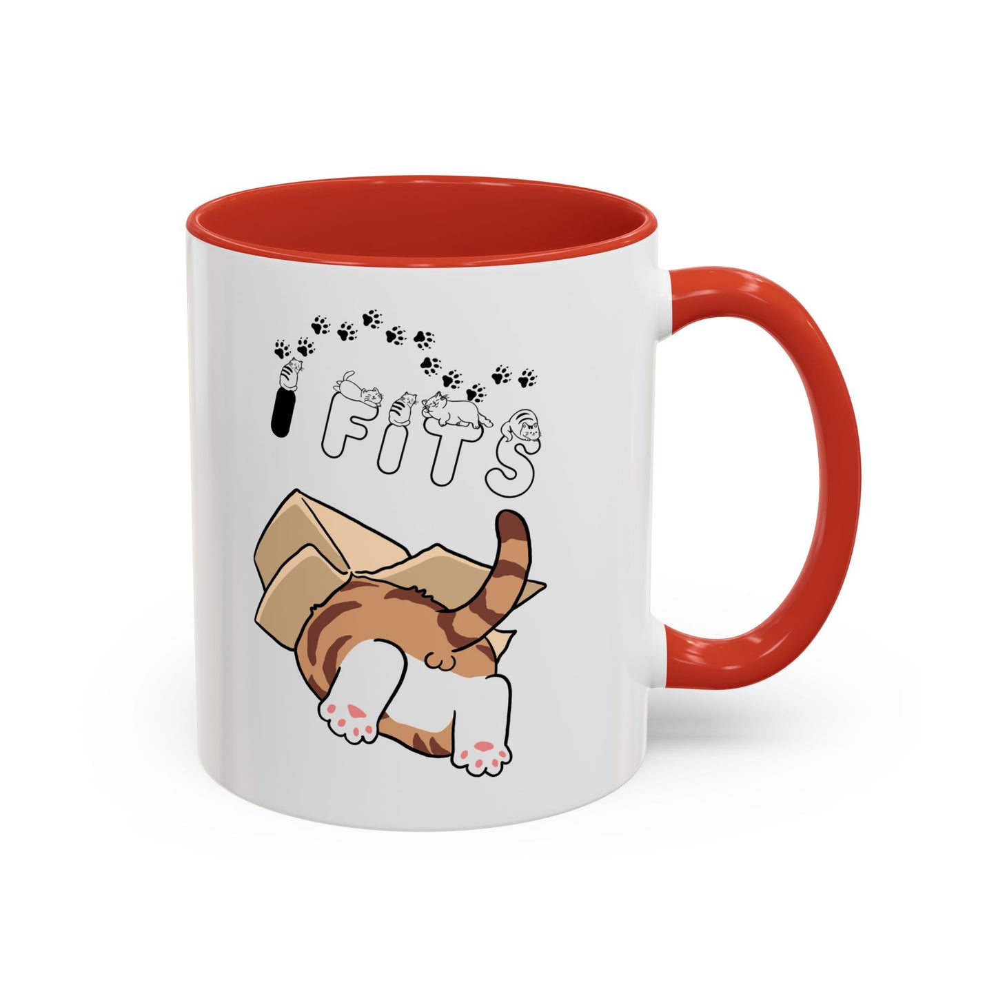 Cat Lover's Accent Coffee Mug