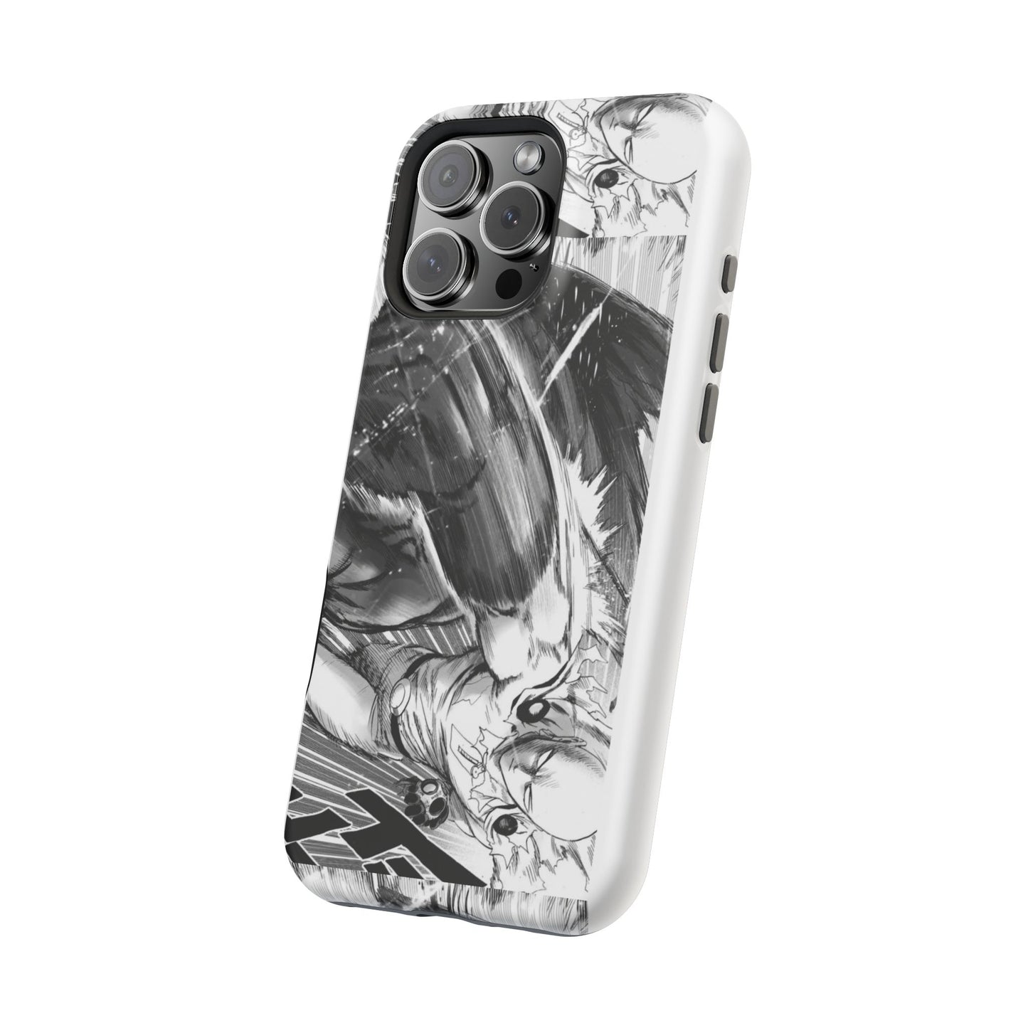 one punch Manga Panel Phone Case | Magnetic Impact-Resistant Case