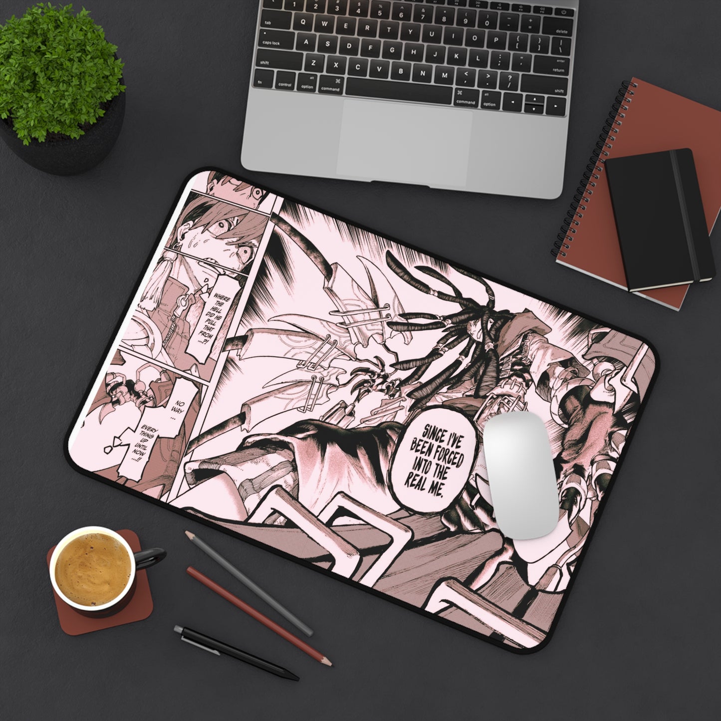 Gachiakuta Manga Action Scene Desk Mat | Anime Comic Panel Gaming Mousepad