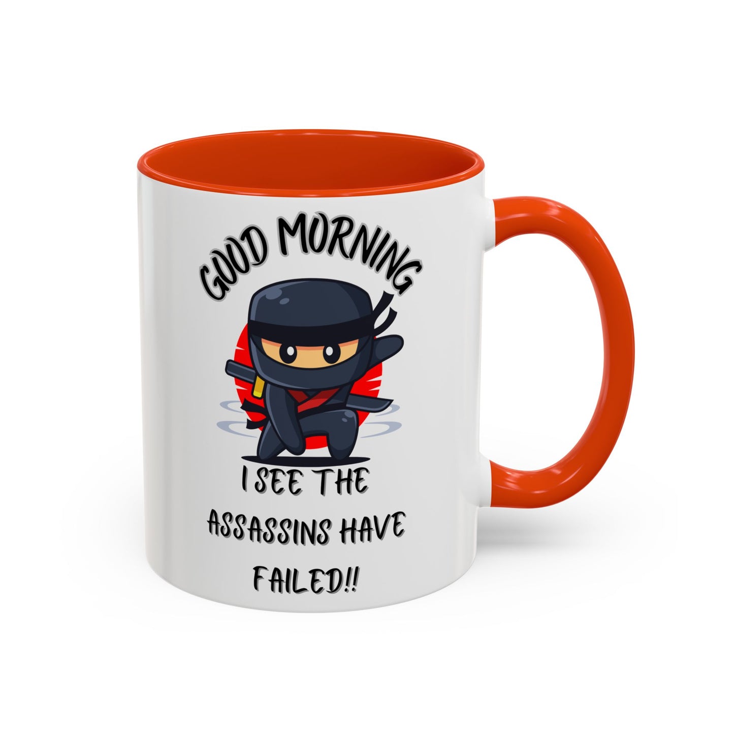 Colourful Assassins have failed Coffee Mug, 11oz15oz, Funny
