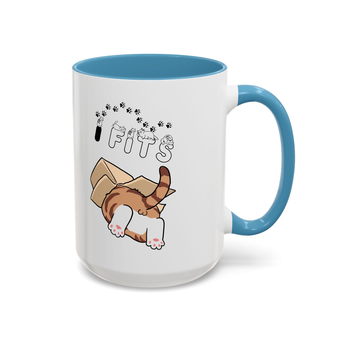 Cat Lover's Accent Coffee Mug