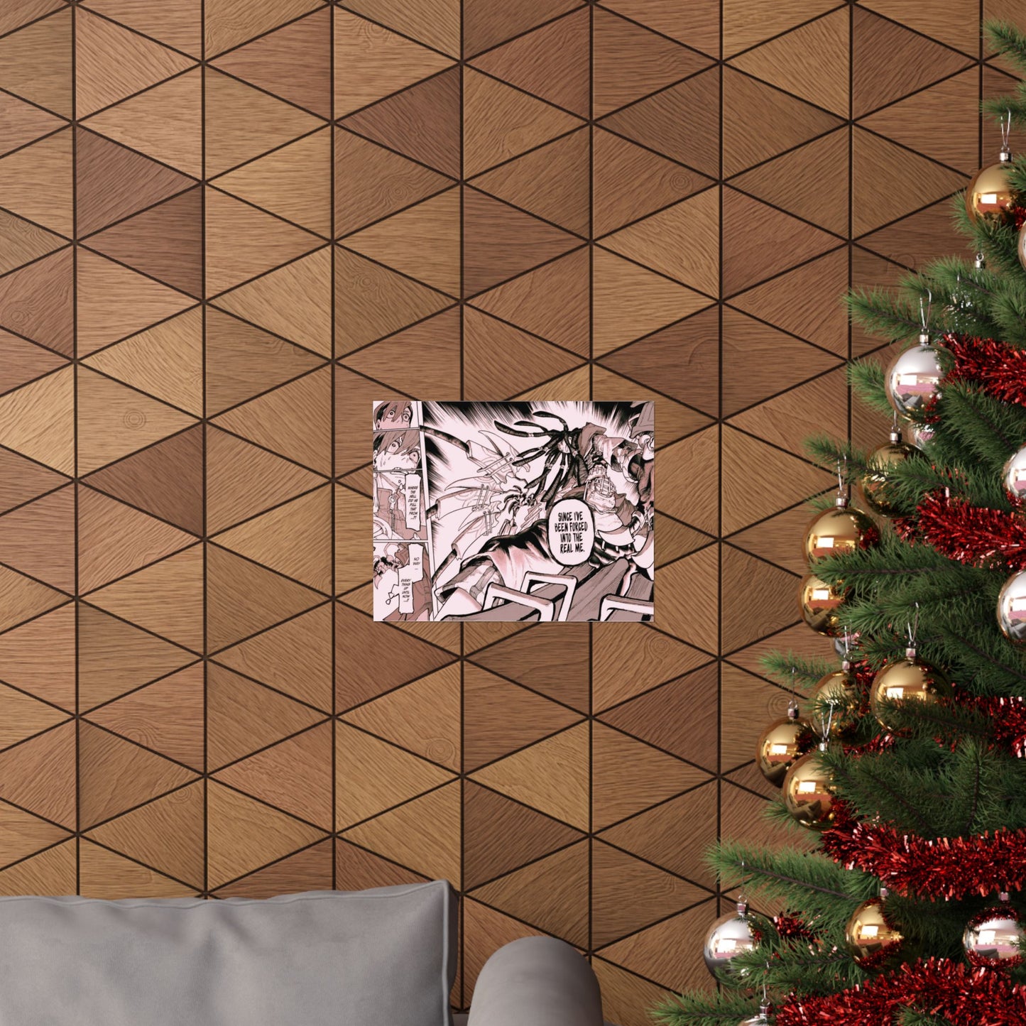 Gachiakuta Manga Action Scene Matte Horizontal Poster Anime Comic Panel Wall Art