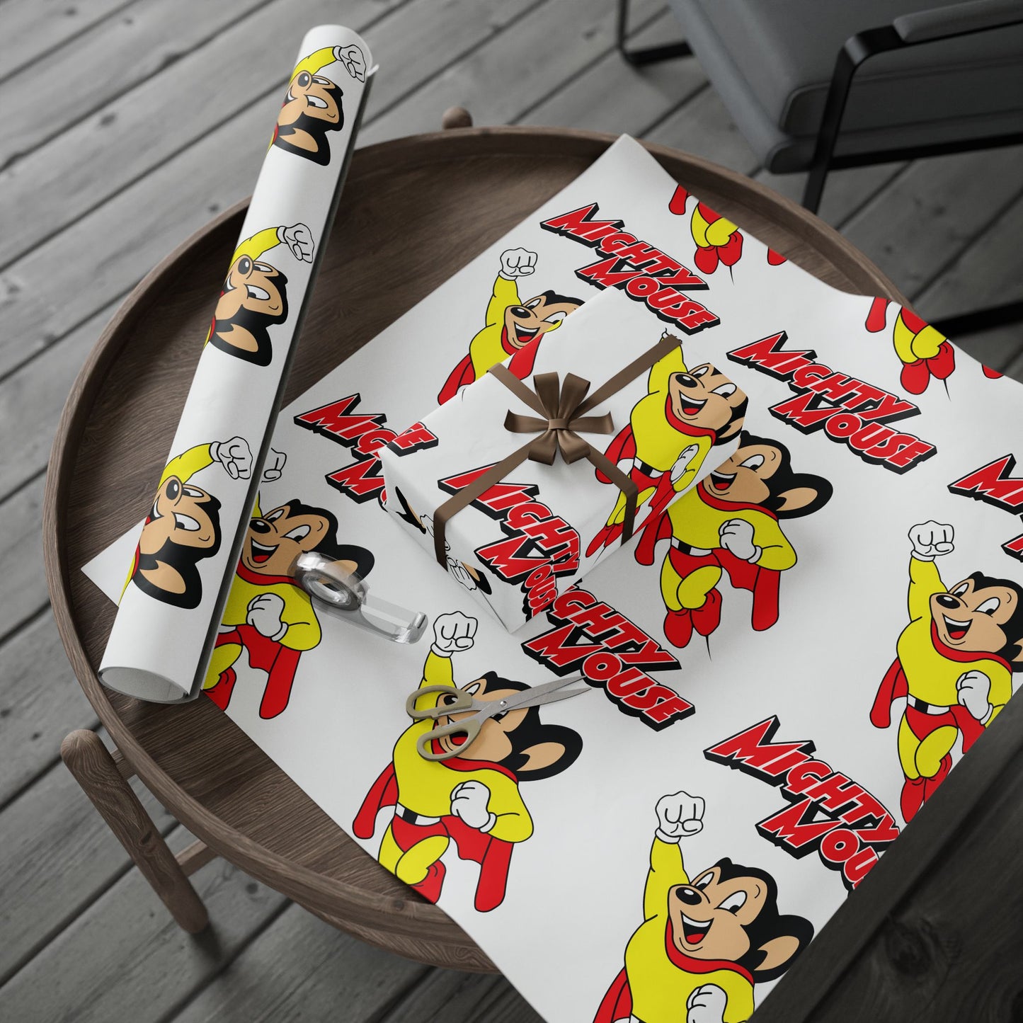 Flaming Taco Wrapping Paper Roll — Fun Fiesta Gift Wrap