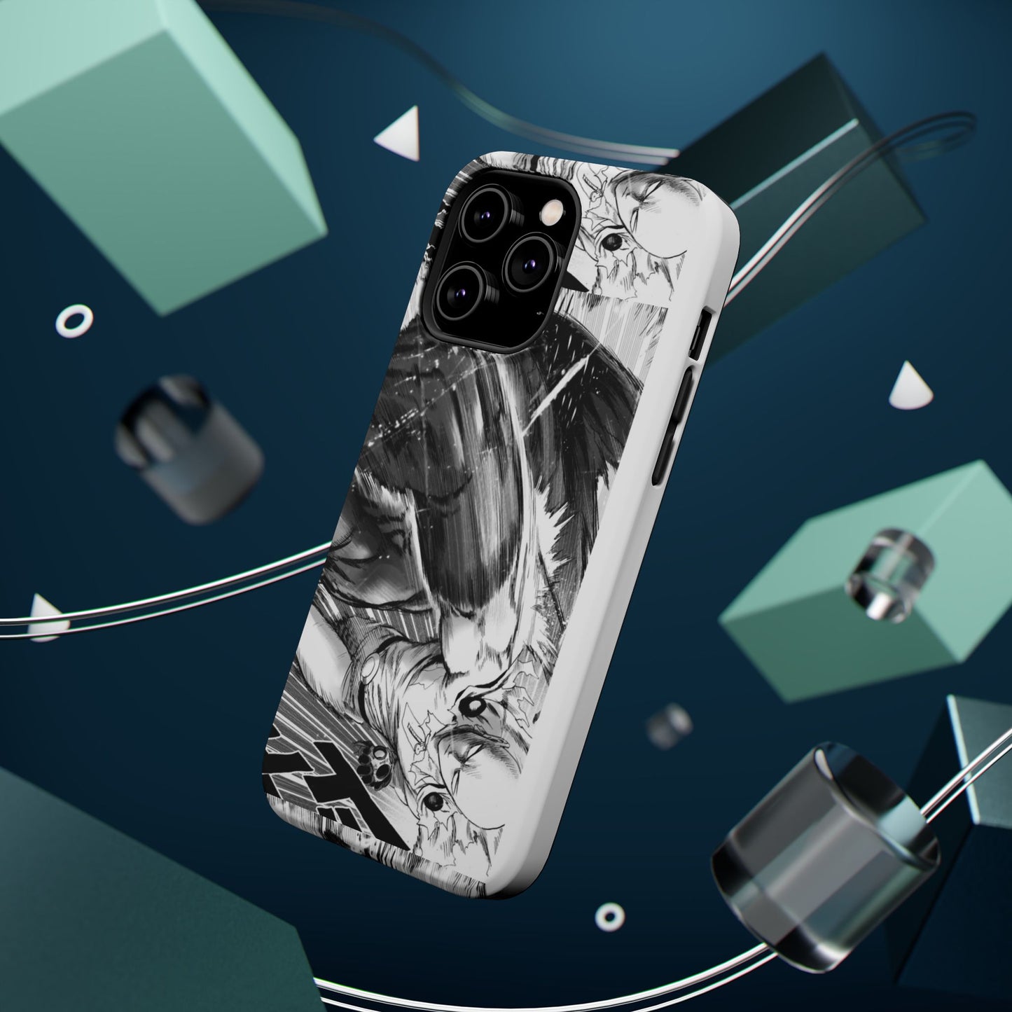 one punch Manga Panel Phone Case | Magnetic Impact-Resistant Case