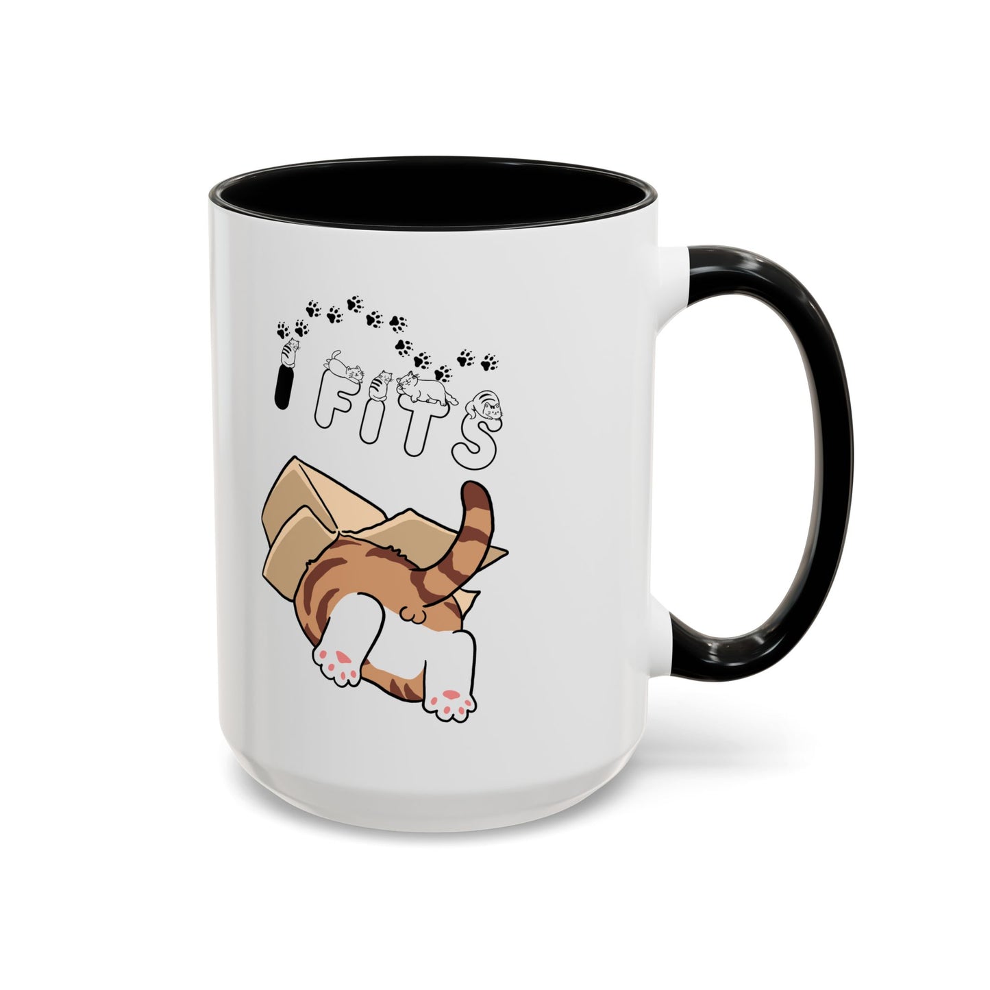 Cat Lover's Accent Coffee Mug
