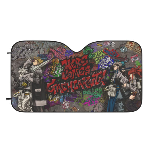 Gachiakuta Car Sun Shades | Cool Street Art Windshield Cover