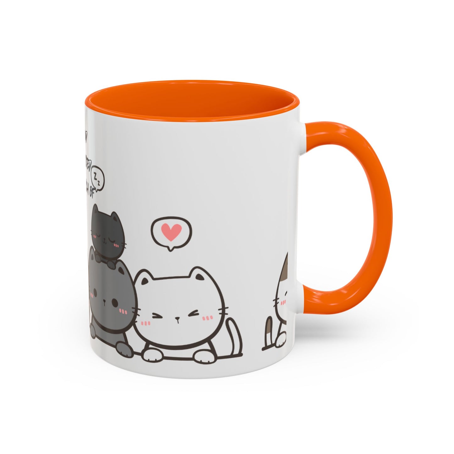 Cute Cat Quote Coffee Mug, Cat Lover Gift, Fun Kitchen Decor, Office Mug,