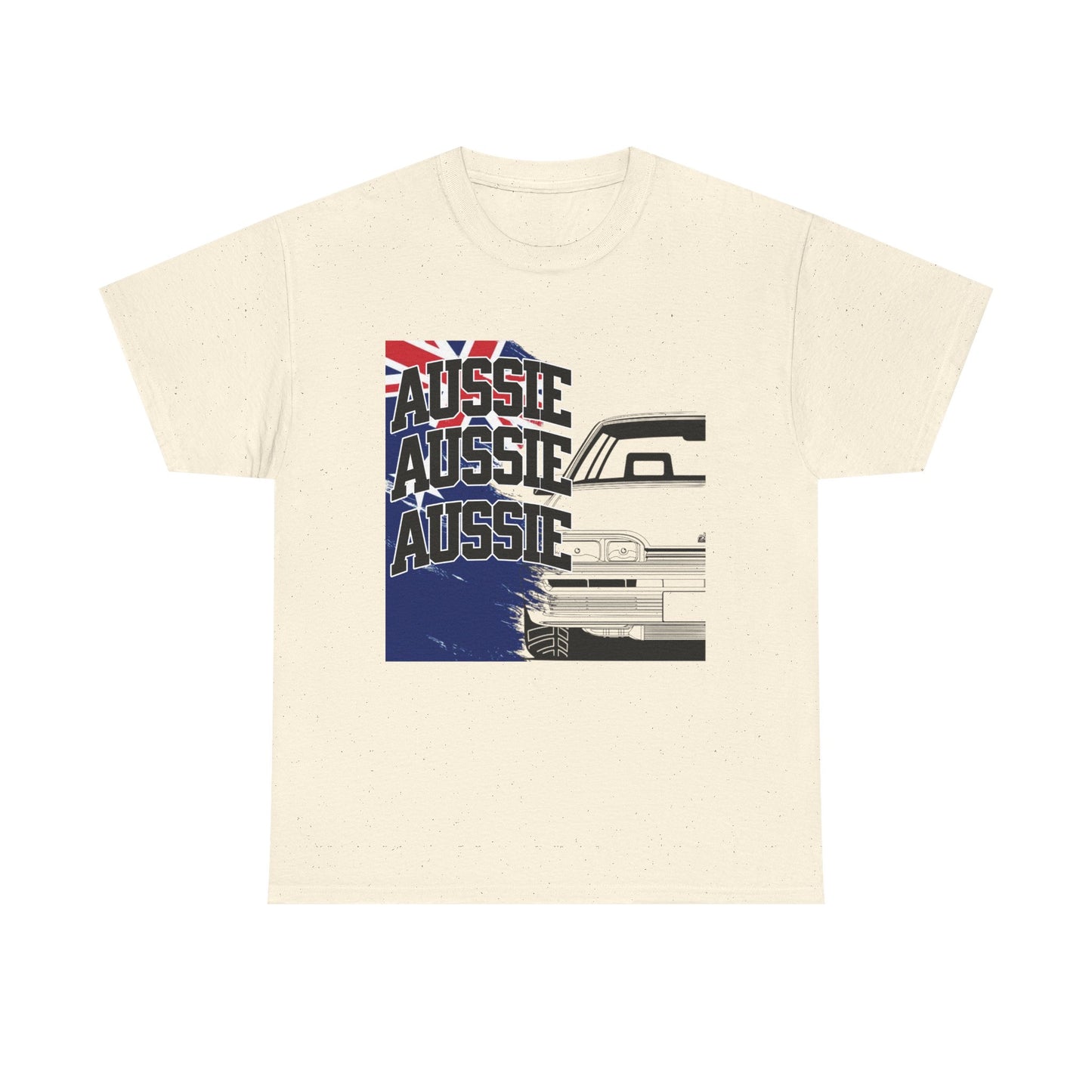 Aussie Aussie Aussie Tee — Australian Flag Retro Graphic T‑Shirt