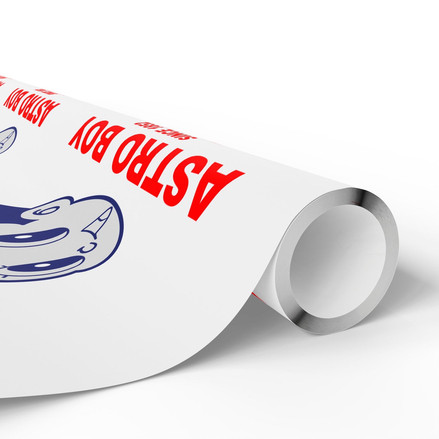 Astro Boy Retro Logo Wrapping Paper — Japanese Anime Gift Wrap