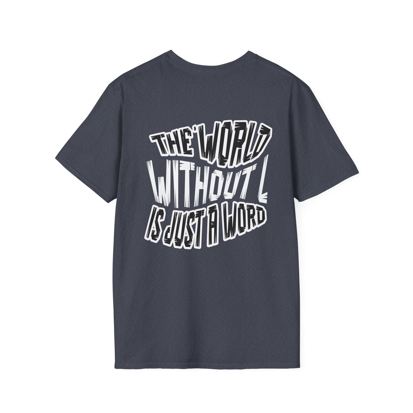 Death Note T-Shirt — "The World Without L Is Just A Word" Anime Graphic Tee