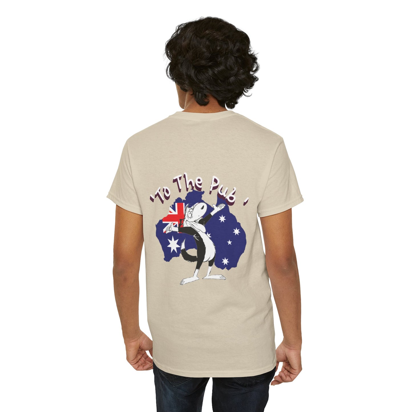 Aussie Kangaroo Flag T‑Shirt — 'To The Roos' Australia Pride Tee