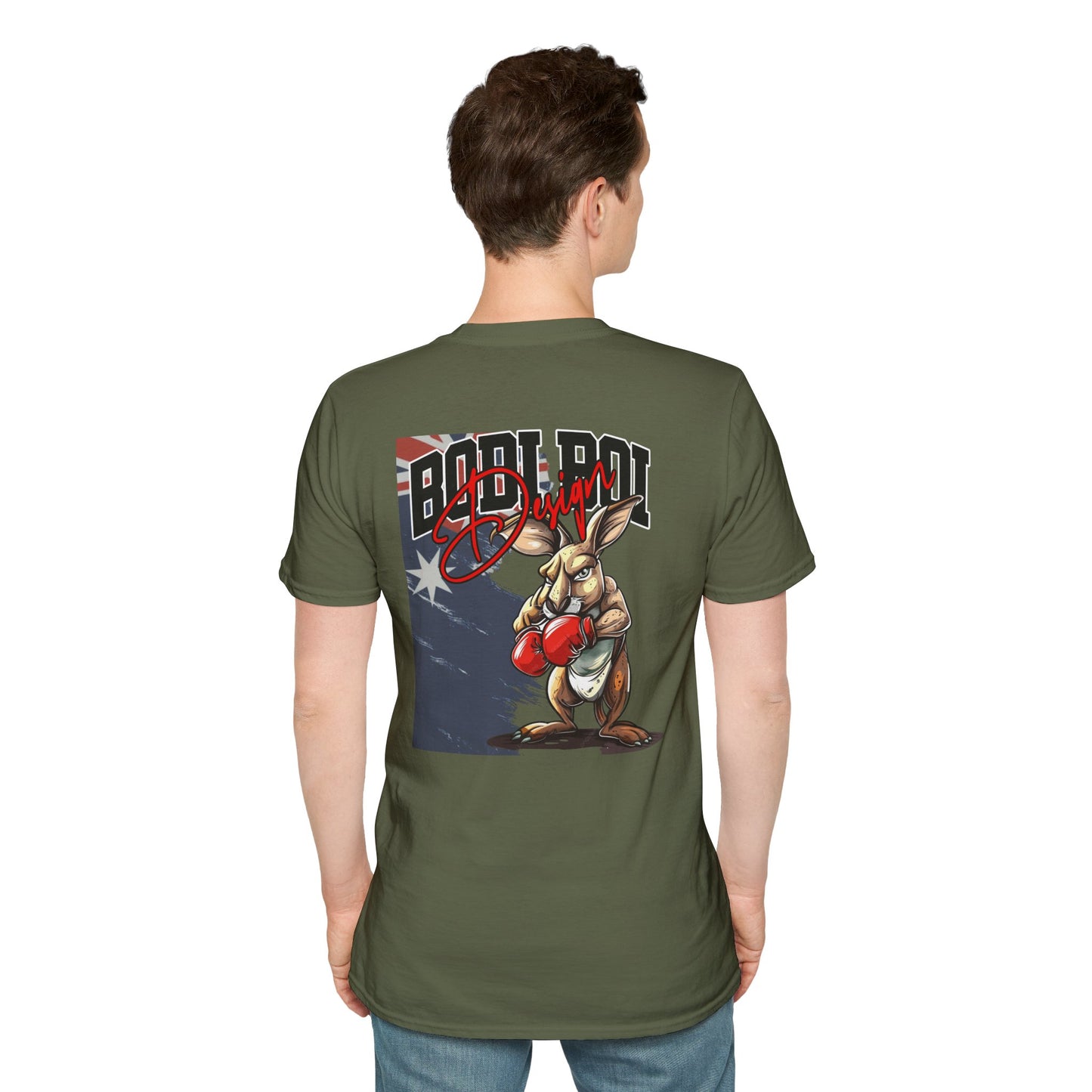 Boxing Kangaroo T-Shirt — 'Bop! Bop!' Aussie Boxing Graphic Tee