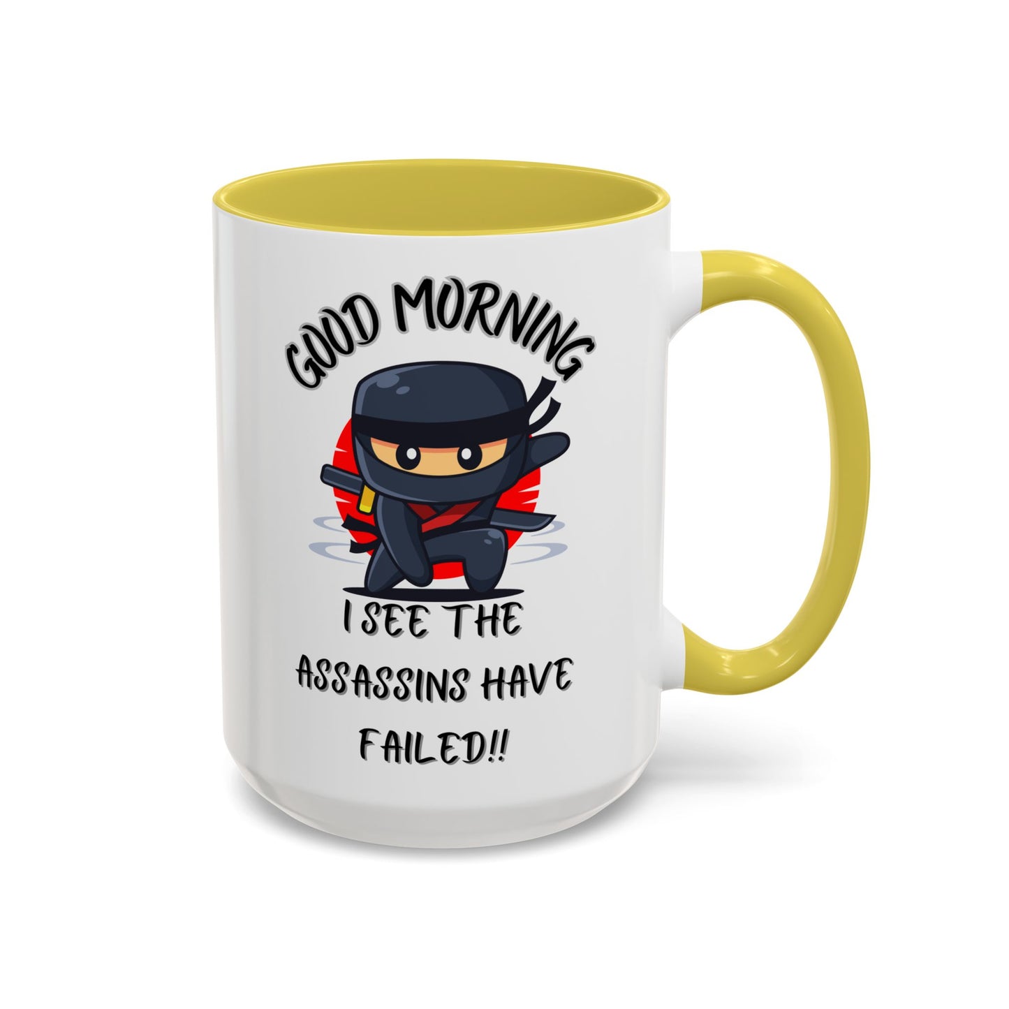 Colourful Assassins have failed Coffee Mug, 11oz15oz, Funny