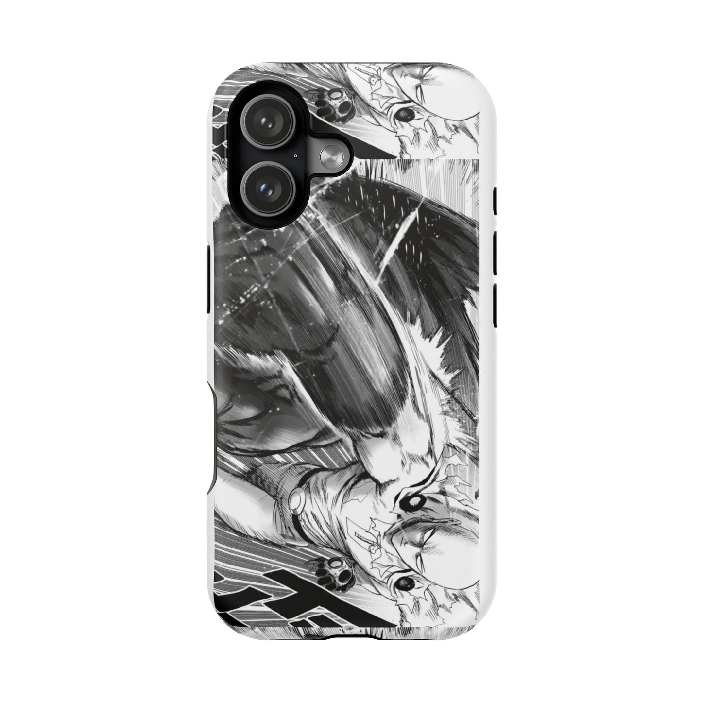 one punch Manga Panel Phone Case | Magnetic Impact-Resistant Case