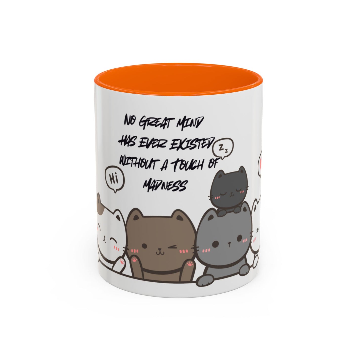 Cute Cat Quote Coffee Mug, Cat Lover Gift, Fun Kitchen Decor, Office Mug,