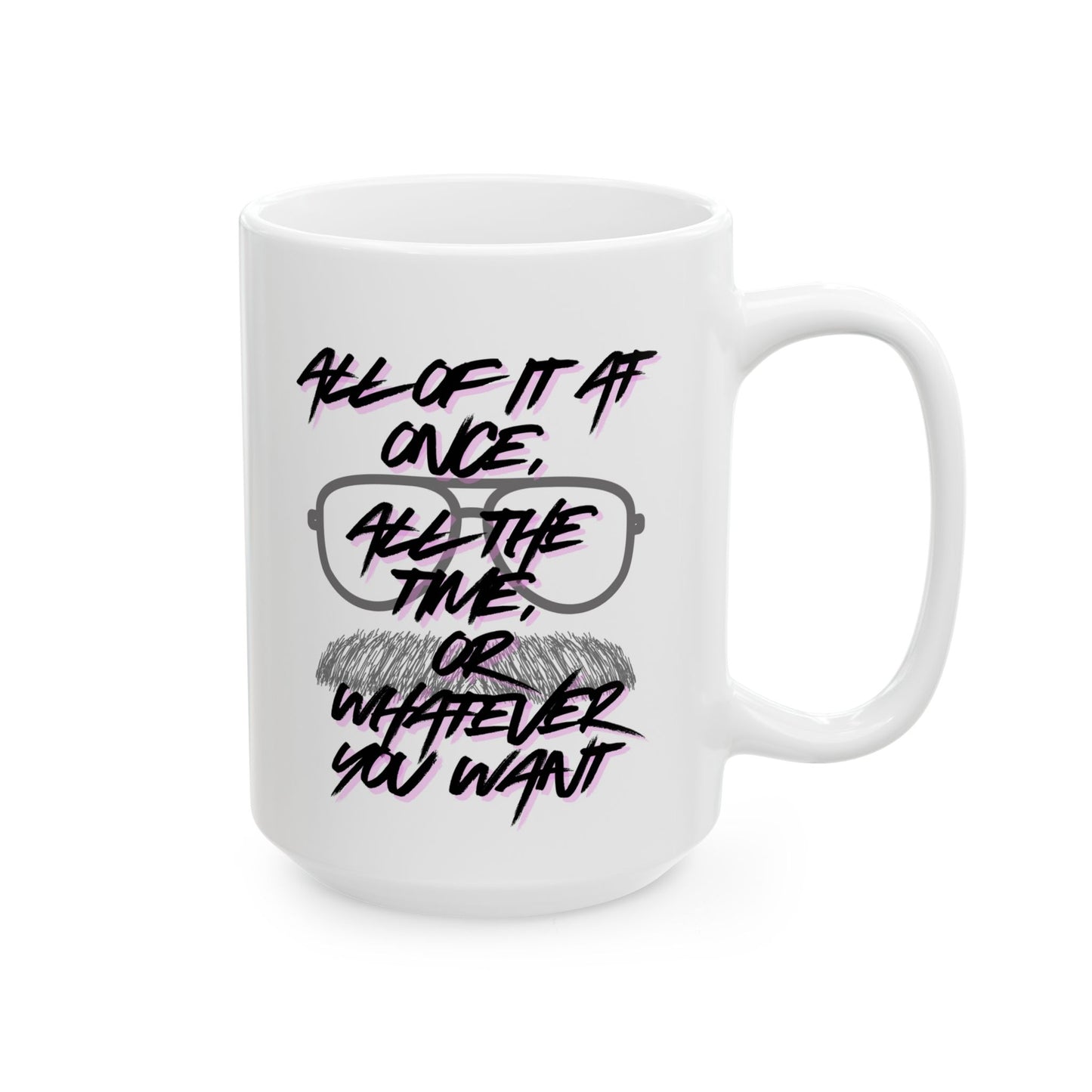 Stylish Ceramic Mug - Perfect for Home or Office, Gift for Friends, Funny Coffee Cup, Personalized Drinkware, Unique Tea Mug