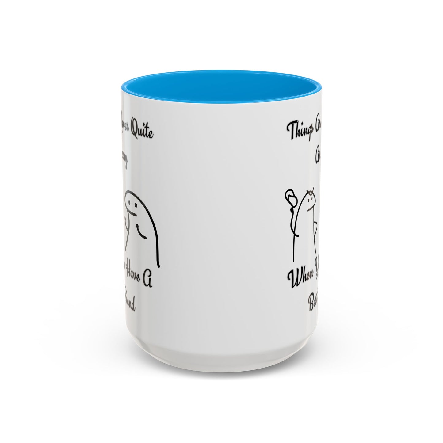 Best Friend Coffee Mug, Colorful Friendship Mug, Cute Gift for Friends