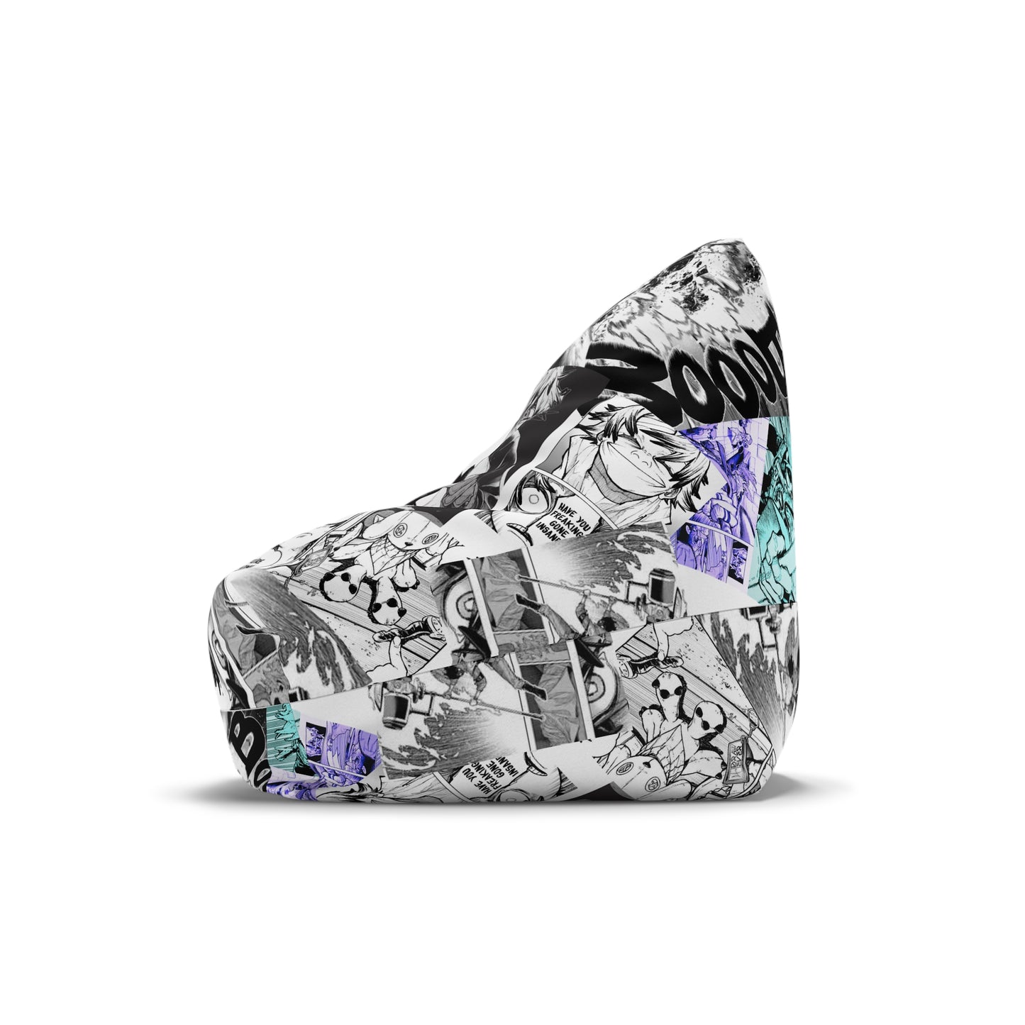 Gachiakuta Manga Panels Bean Bag Chair Cover | Anime Comic Collage