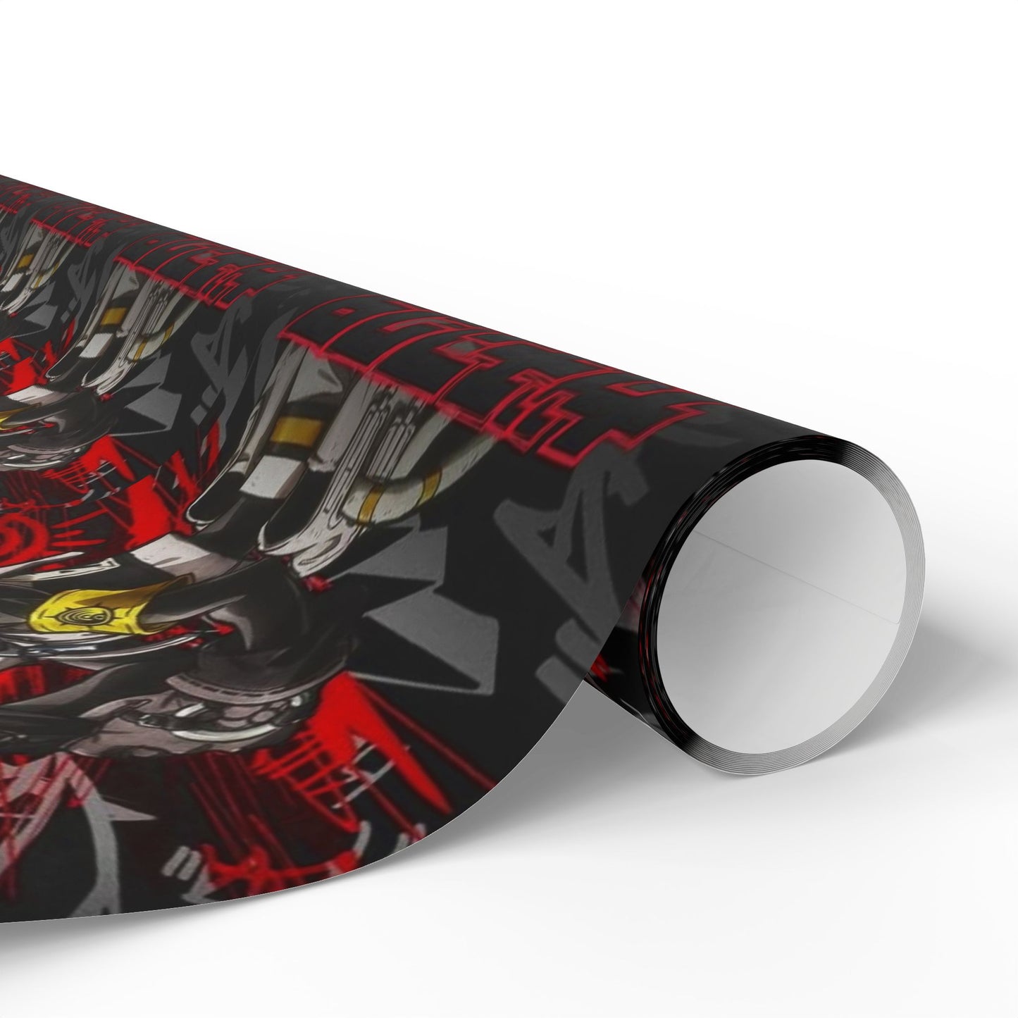Gachiakuta Wrapping Paper | Gothic Red Black Graphic