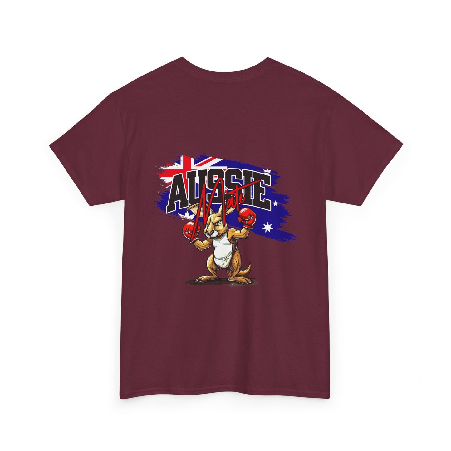 Aussie Boxing Kangaroo T-Shirt — Australia Flag Graphic Tee