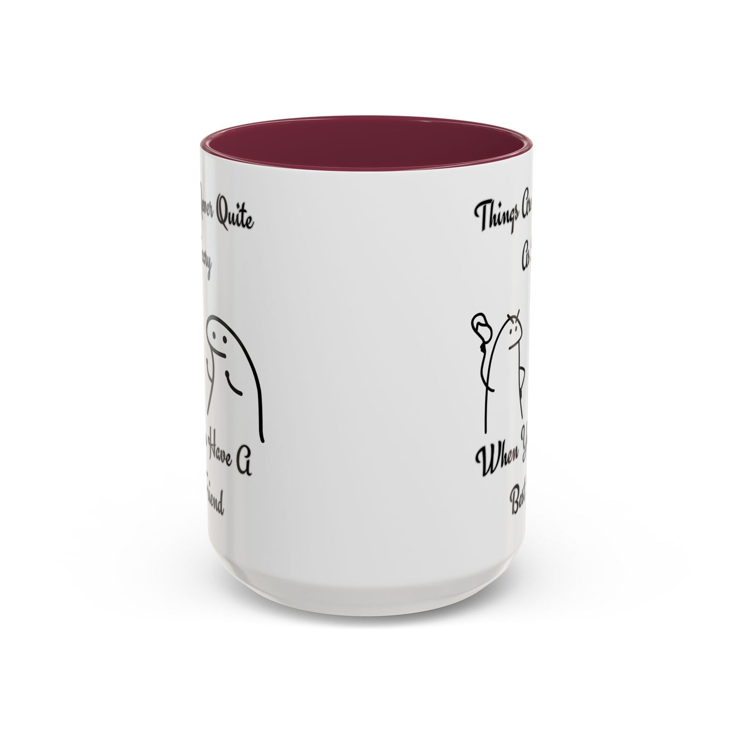 Best Friend Coffee Mug, Colorful Friendship Mug, Cute Gift for Friends