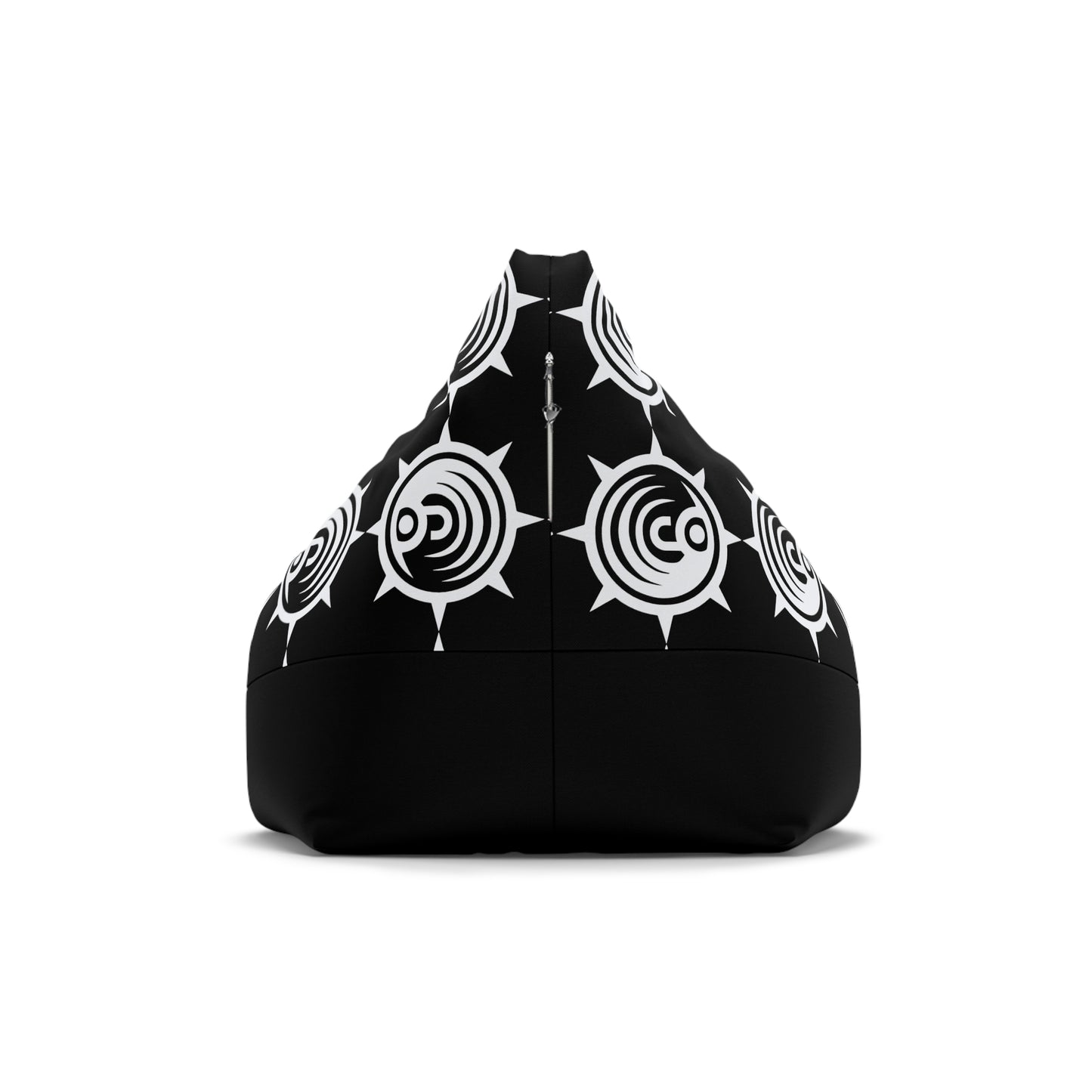 Gachiakuta Bean Bag Chair Cover  Black White Geometric