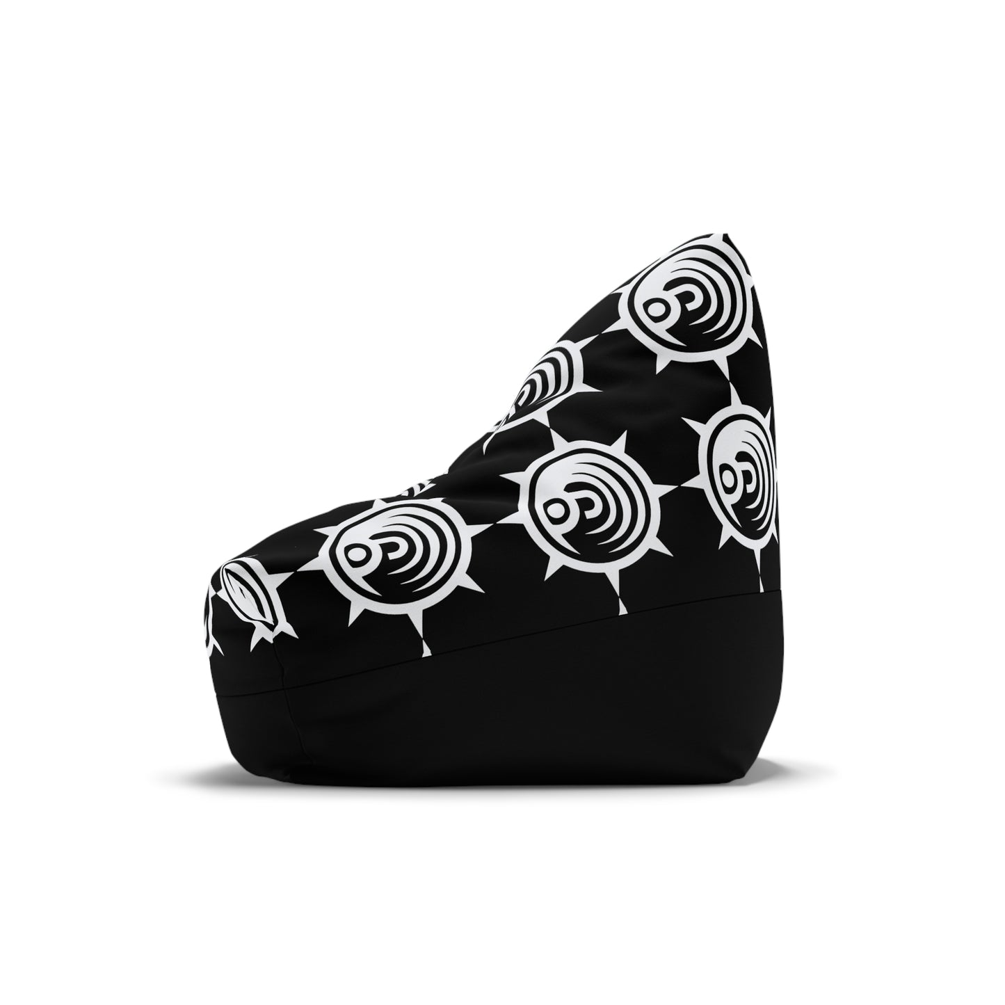 Gachiakuta Bean Bag Chair Cover  Black White Geometric